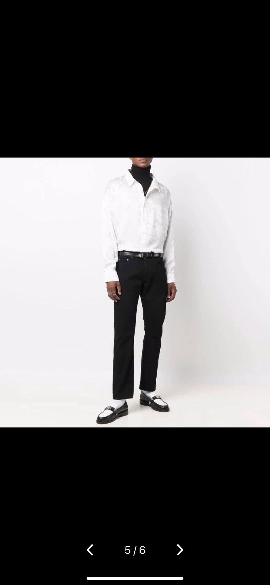 Saint Laurent Paris Saint Laurent Paris Slim fit straight leg jeans Size US 31 - 9 Thumbnail