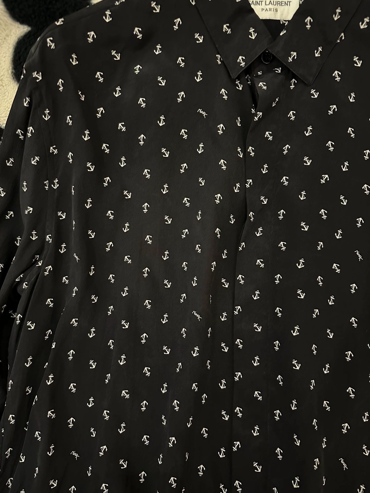Saint Laurent Paris Saint Laurent Paris shirt Size US M / EU 48-50 / 2 - 4 Thumbnail