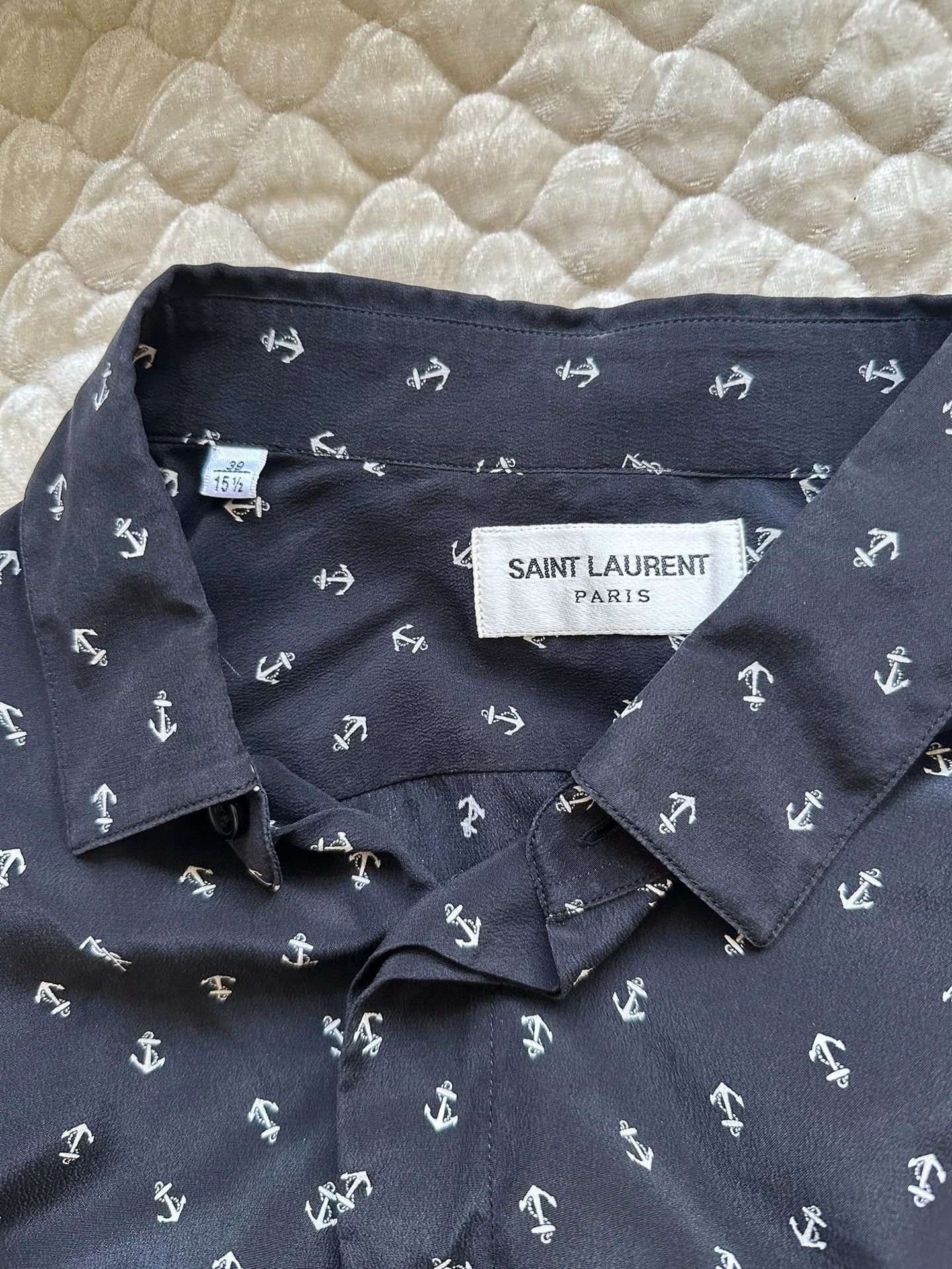 Saint Laurent Paris Saint Laurent Paris shirt Size US M / EU 48-50 / 2 - 5 Thumbnail