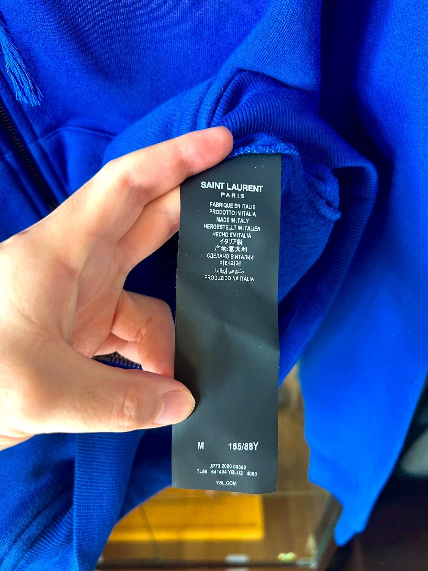 Saint Laurent Paris Saint Laurent Paris 20fw sports jacket Size US M / EU 48-50 / 2 - 5 Thumbnail