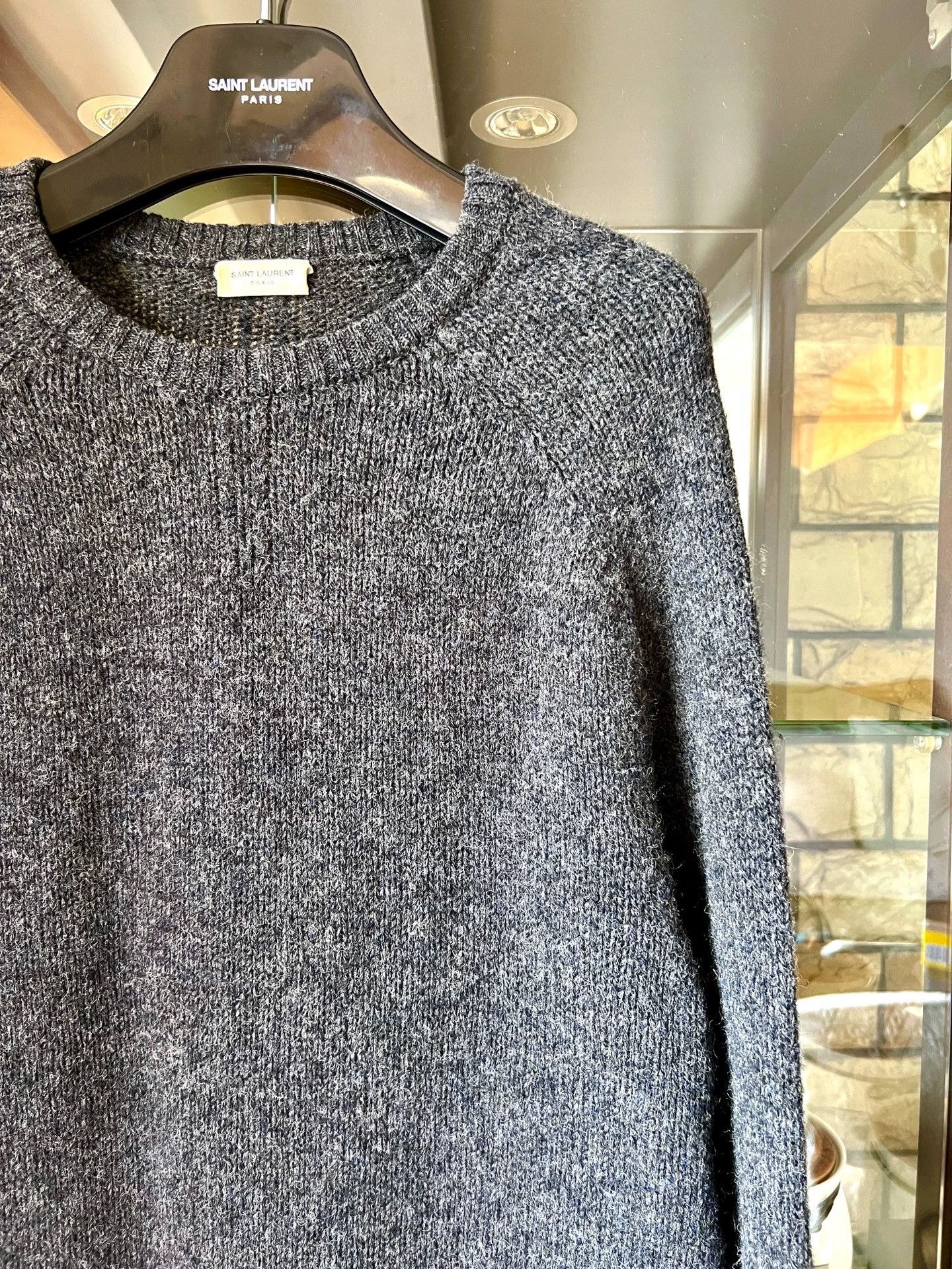 Saint Laurent Paris Saint Laurent Paris sweater Size US L / EU 52-54 / 3 - 2 Thumbnail