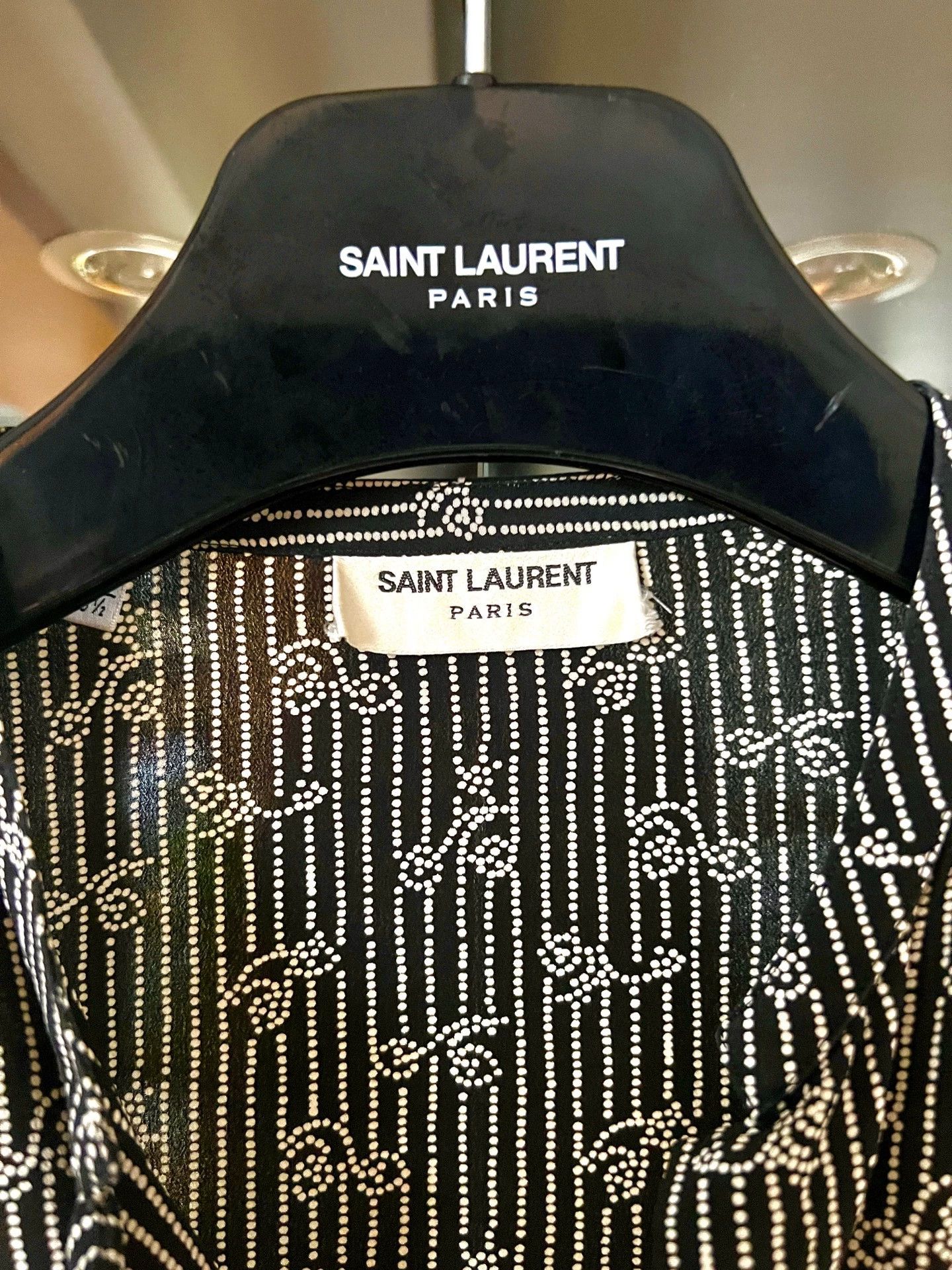 Saint Laurent Paris Saint Laurent Paris Silk shirt Size US S / EU 44-46 / 1 - 3 Thumbnail
