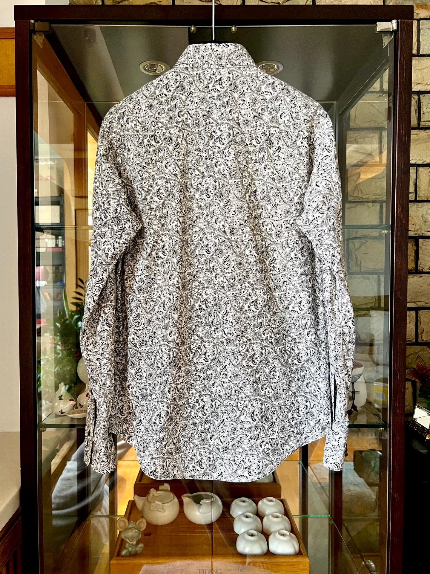 Saint Laurent Paris Saint Laurent Paris Cat's Eye Button Shirt Size US S / EU 44-46 / 1 - 4 Thumbnail