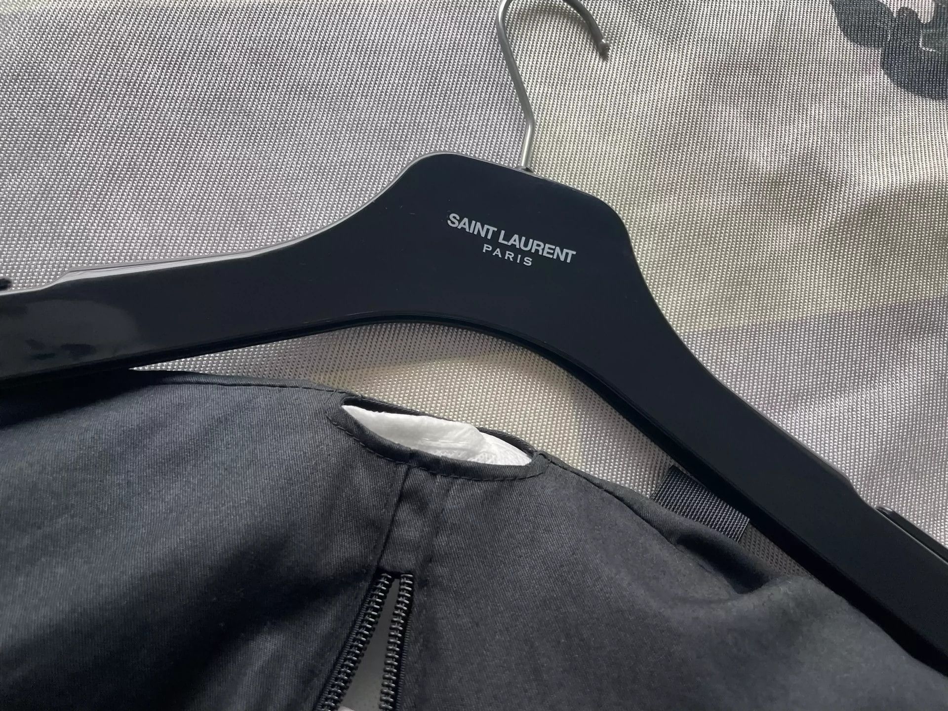 Saint Laurent Paris Saint Laurent Paris Black leather jacket Size US M / EU 48-50 / 2 - 2 Thumbnail