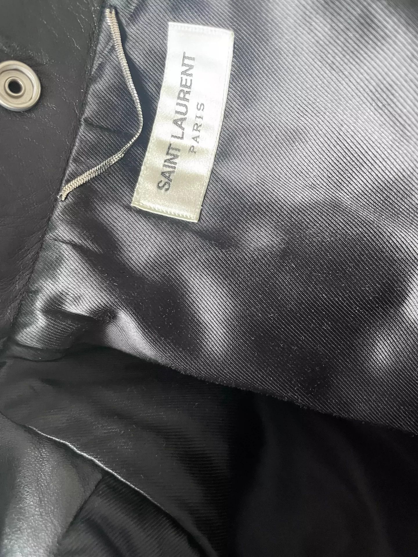 Saint Laurent Paris Saint Laurent Paris Black leather jacket Size US M / EU 48-50 / 2 - 5 Thumbnail