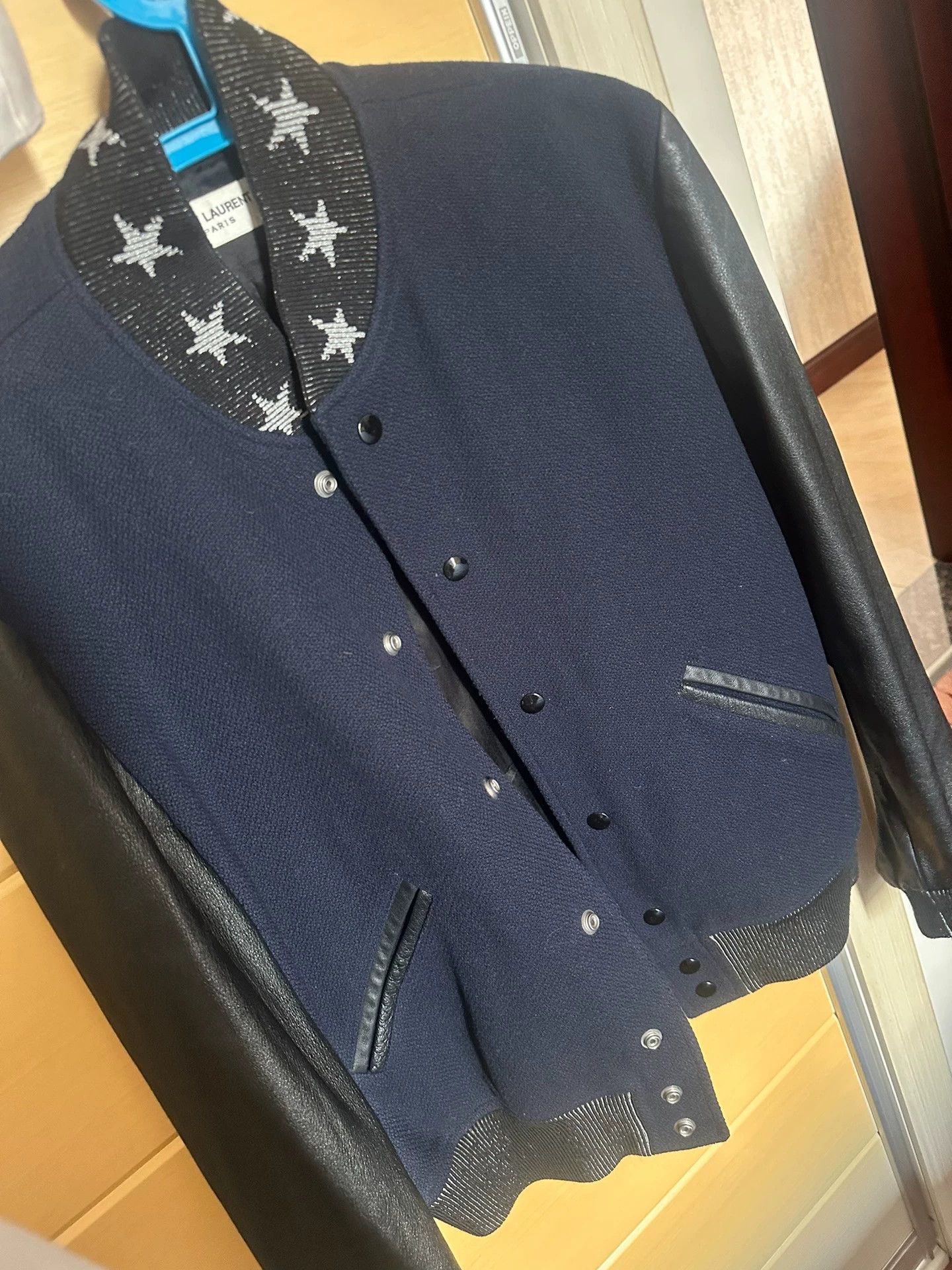 Saint Laurent Paris Saint Laurent Paris Collar baseball jacket Size US M / EU 48-50 / 2 - 6 Thumbnail