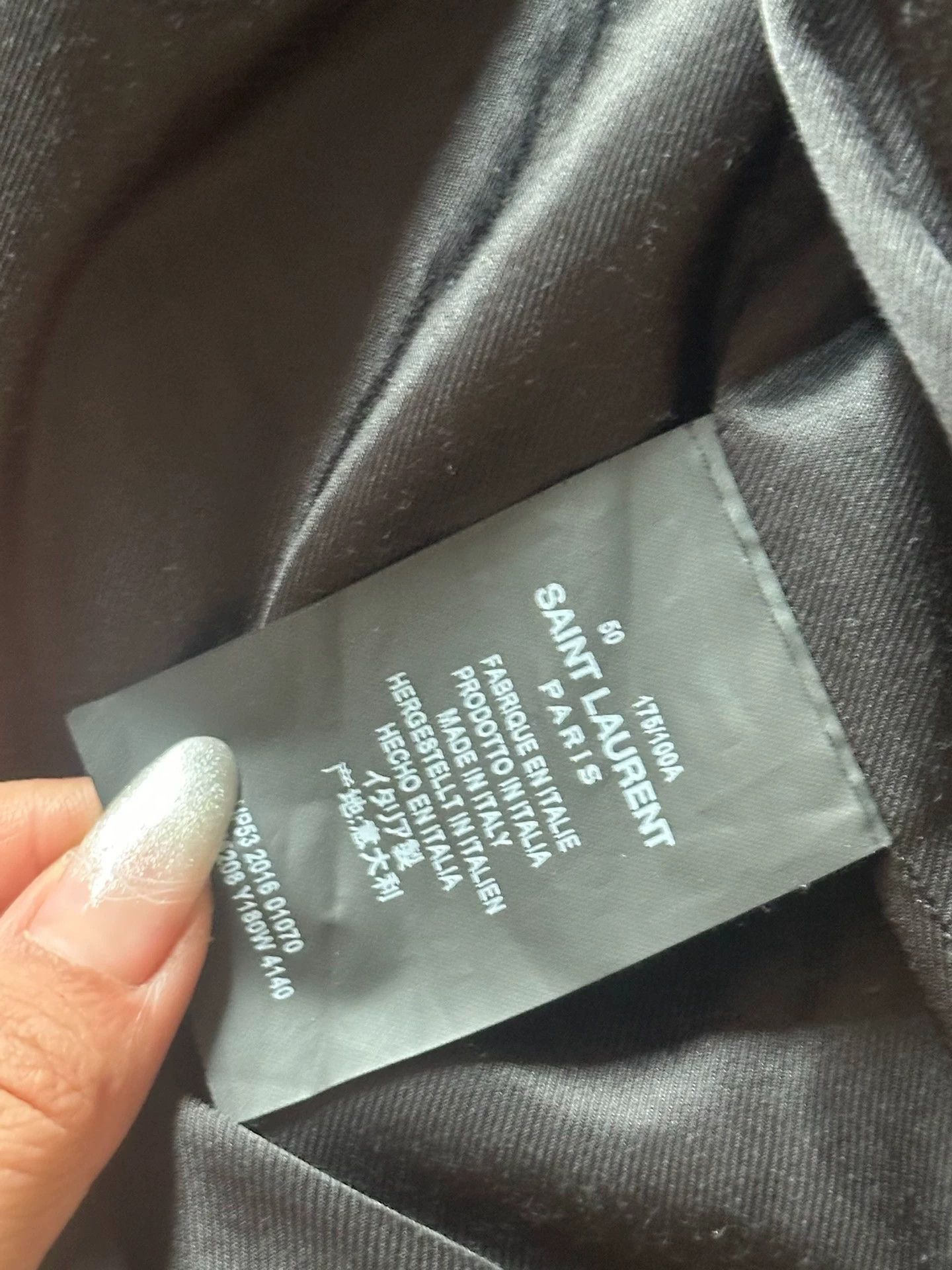 Saint Laurent Paris Saint Laurent Paris Collar baseball jacket Size US M / EU 48-50 / 2 - 3 Thumbnail