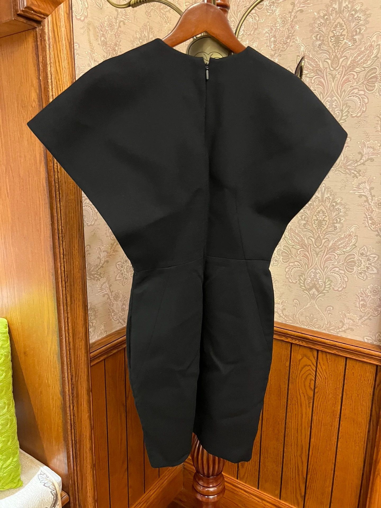 Saint Laurent Paris Saint Laurent Paris Small black dress with aura Size US 36 / EU 52 - 4 Thumbnail