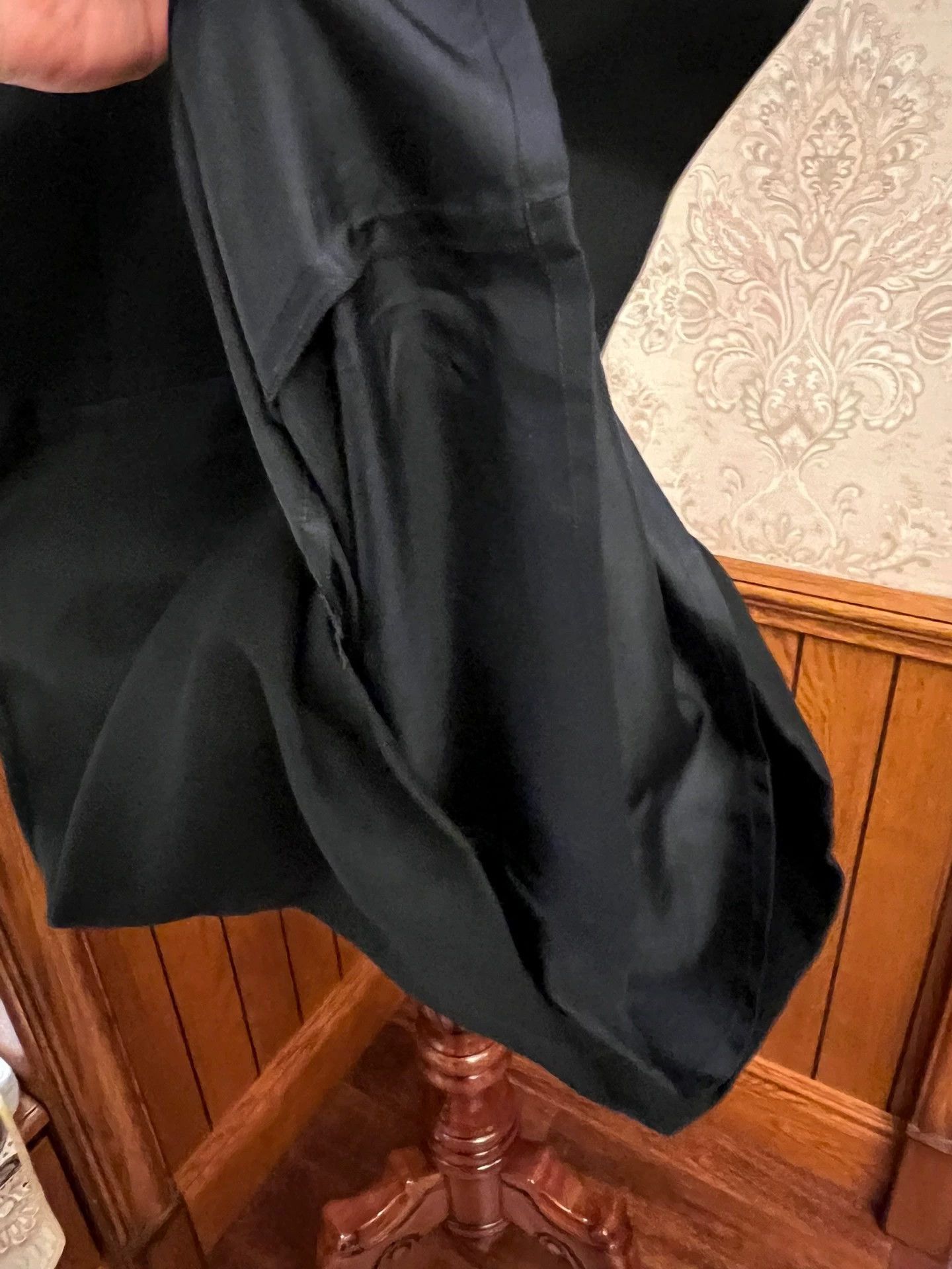 Saint Laurent Paris Saint Laurent Paris Small black dress with aura Size US 36 / EU 52 - 5 Thumbnail