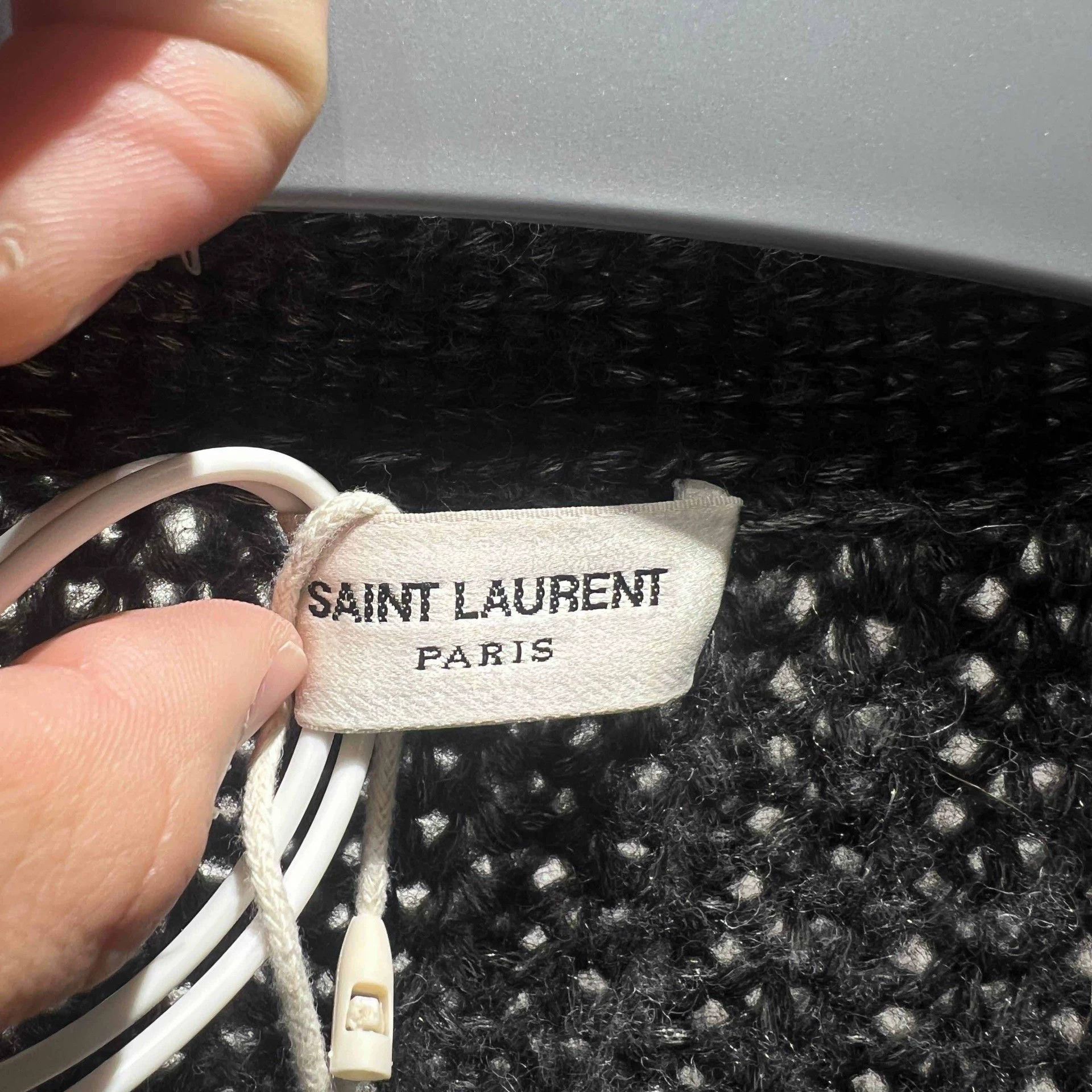 Saint Laurent Paris Saint Laurent Paris Mohair knitted sweater Size US M / EU 48-50 / 2 - 3 Thumbnail
