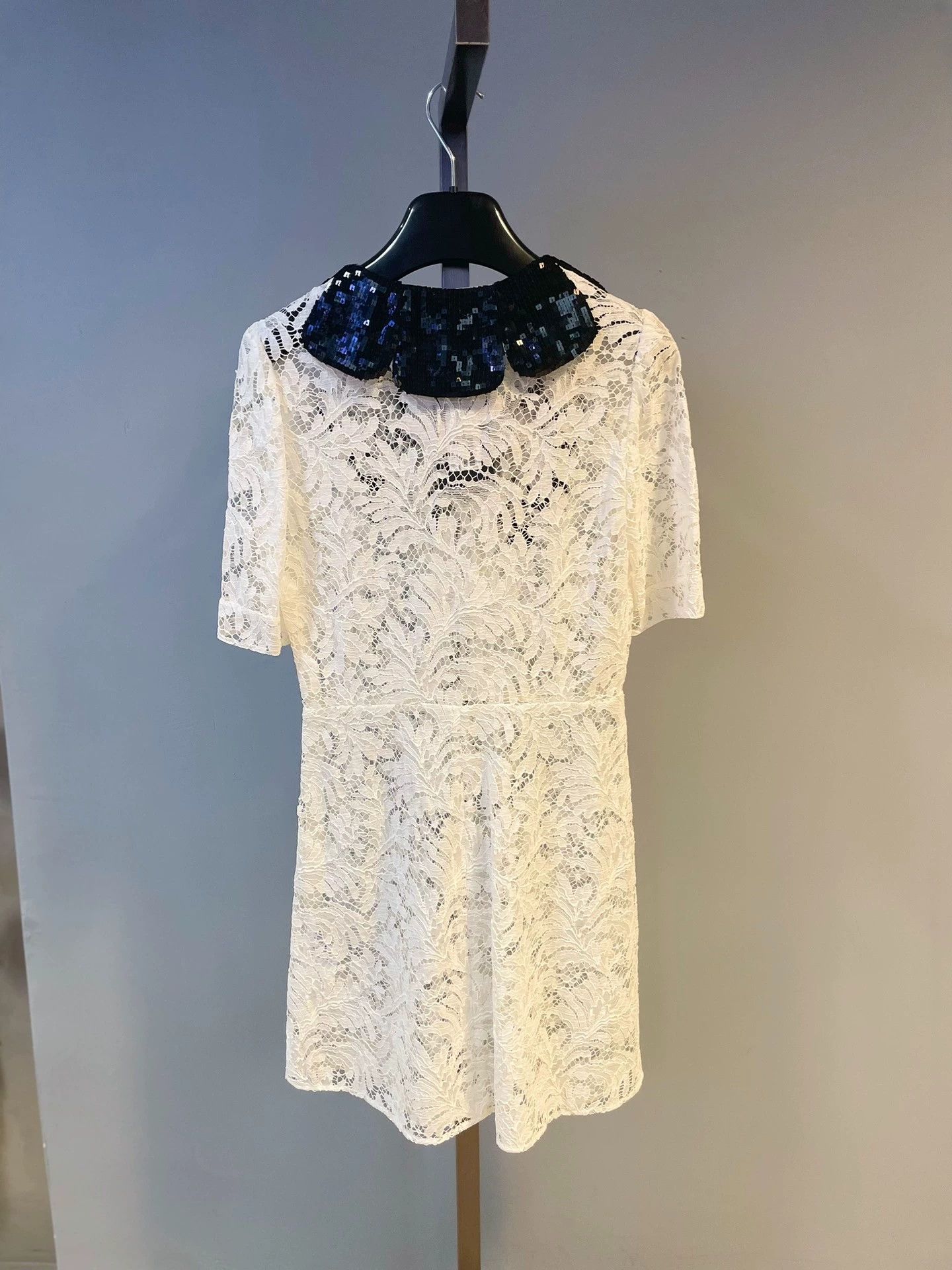 Saint Laurent Paris Saint Laurent Paris Lace dress Size US 38 / EU 54 - 4 Thumbnail