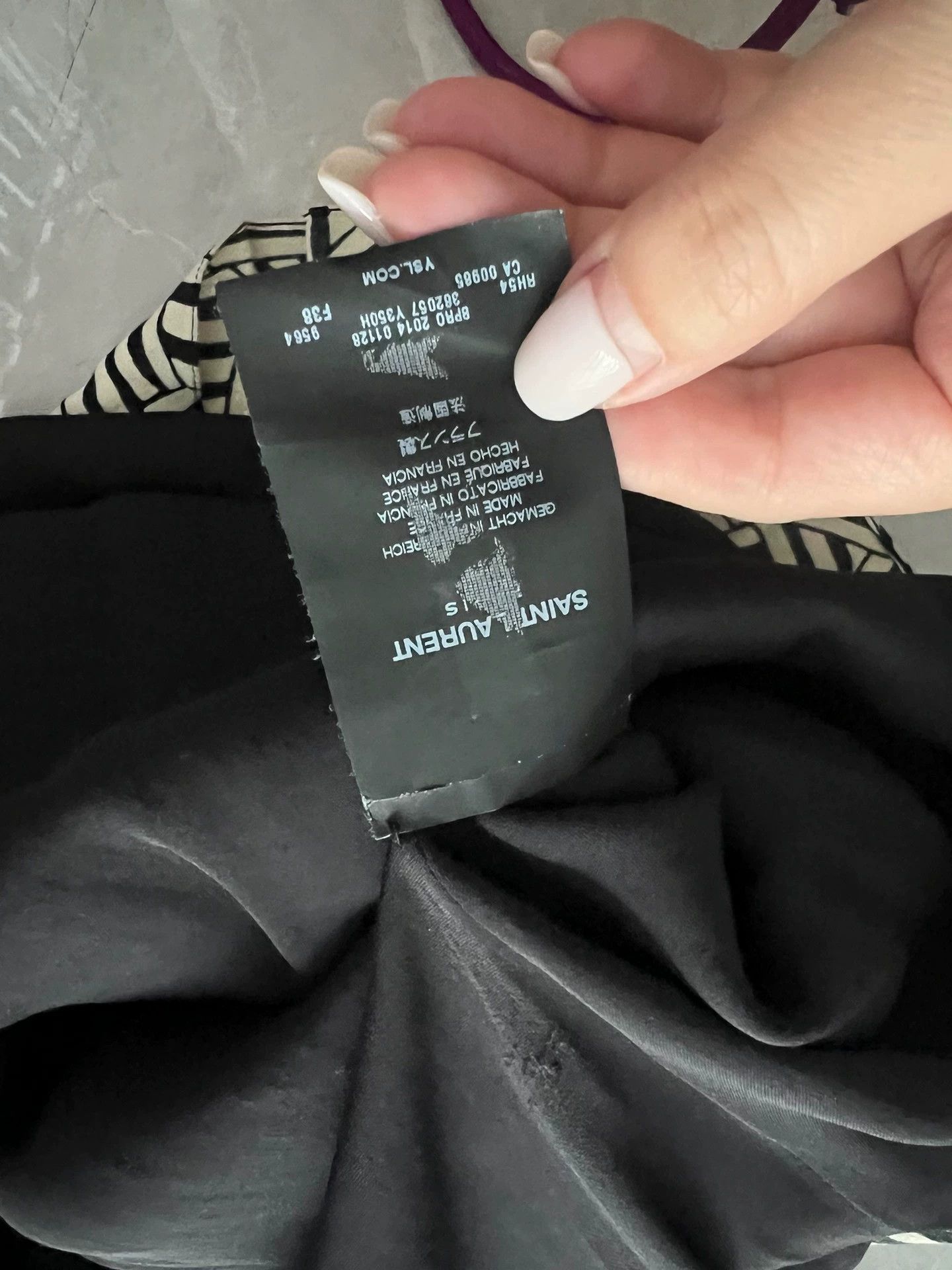 Saint Laurent Paris Saint Laurent Paris Evening gown Size US 30 / EU 46 - 6 Thumbnail