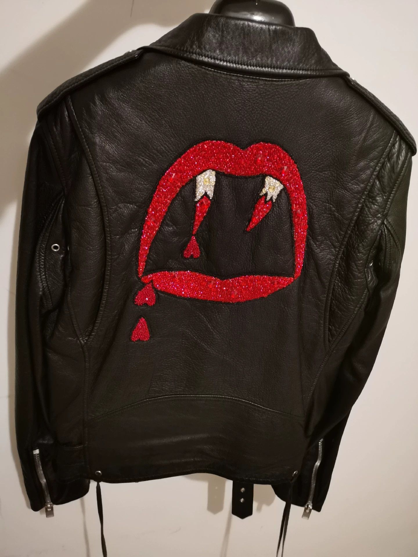 Saint Laurent Paris Saint Laurent Paris L17 Blood Tooth Skin Jacket Size US S / EU 44-46 / 1 - 2 Thumbnail