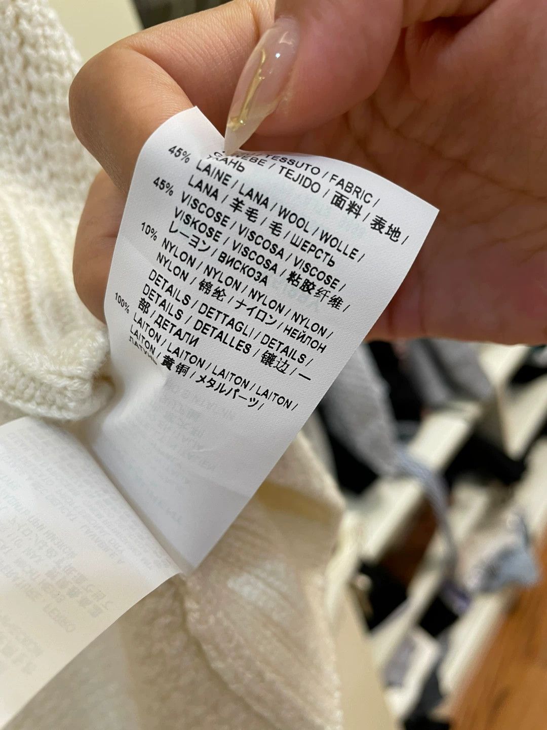 Saint Laurent Paris Saint Laurent Paris White sweater cardigan Size US S / EU 44-46 / 1 - 5 Thumbnail