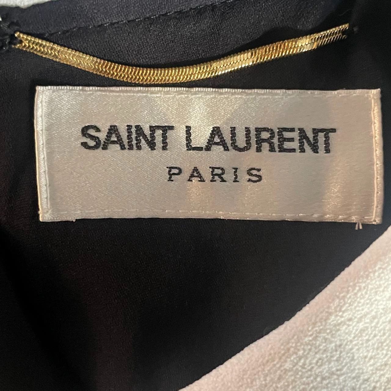 Saint Laurent Paris Saint Laurent Paris Black Star Dress Size US 40 / EU 56 - 3 Thumbnail