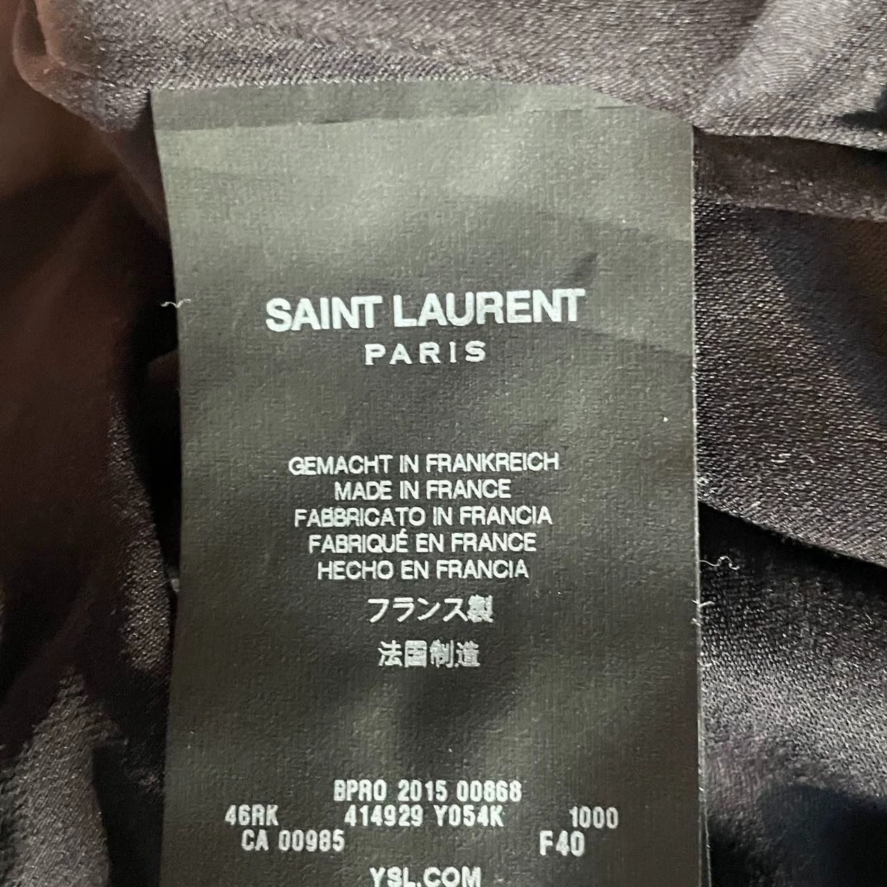 Saint Laurent Paris Saint Laurent Paris Black Star Dress Size US 40 / EU 56 - 4 Thumbnail