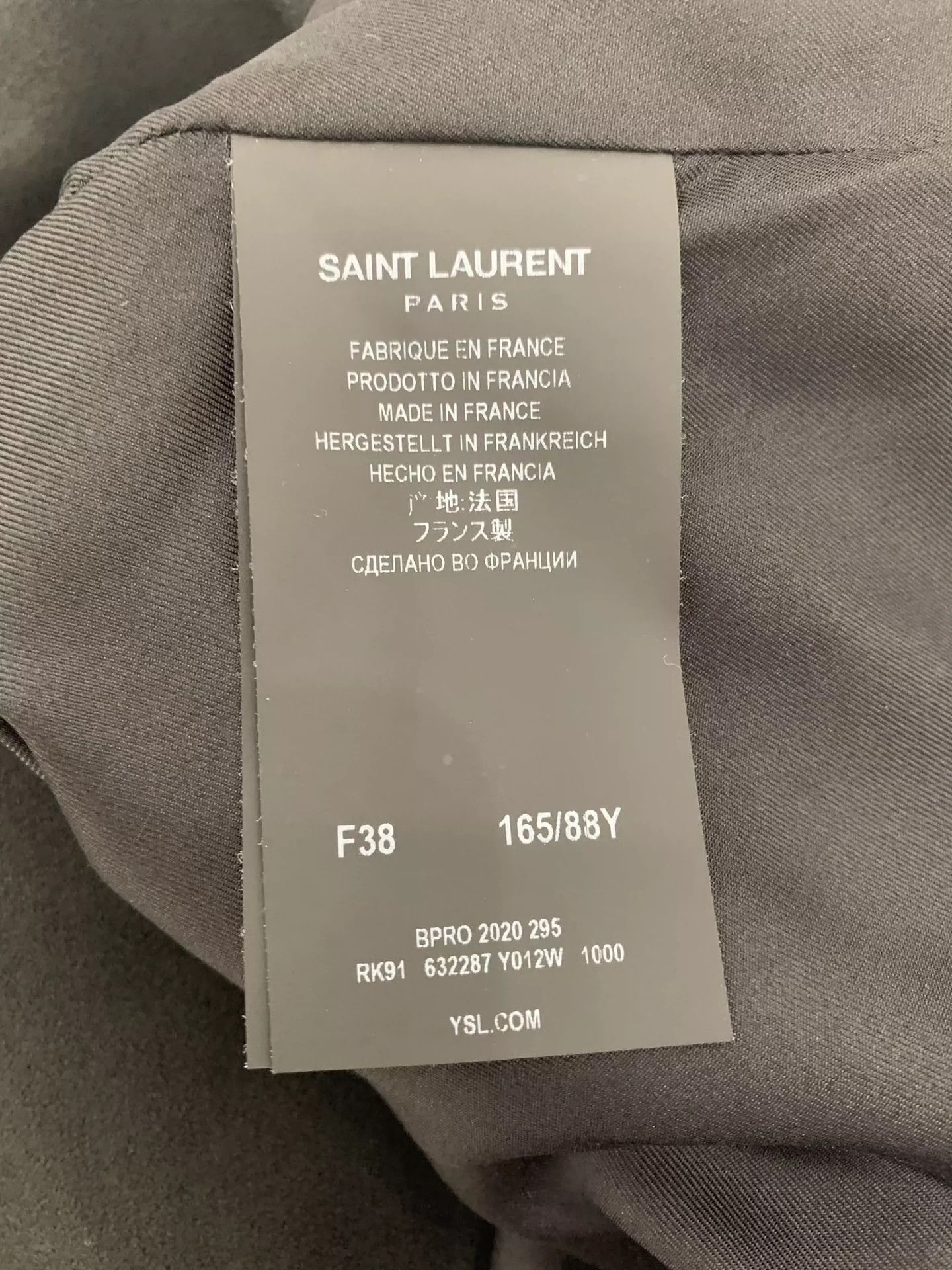 Saint Laurent Paris Saint Laurent Paris Bow and Shoulder Skirt Size US 38 / EU 54 - 5 Thumbnail