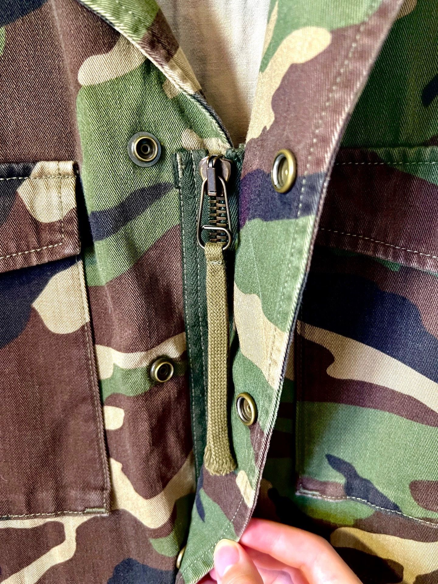 Saint Laurent Paris Saint Laurent Paris Camouflage hunting jacket Size US L / EU 52-54 / 3 - 4 Thumbnail