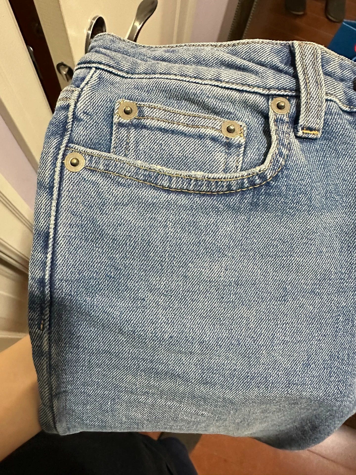 Saint Laurent Paris Saint Laurent Paris Light blue washed denim jeans Size US 26 / EU 42 - 6 Thumbnail