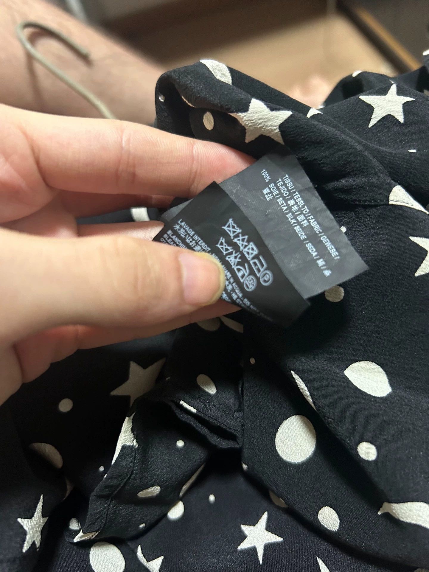 Saint Laurent Paris Saint Laurent Paris 16FW Star Moon Shirt Size US XL / EU 56 / 4 - 7 Thumbnail