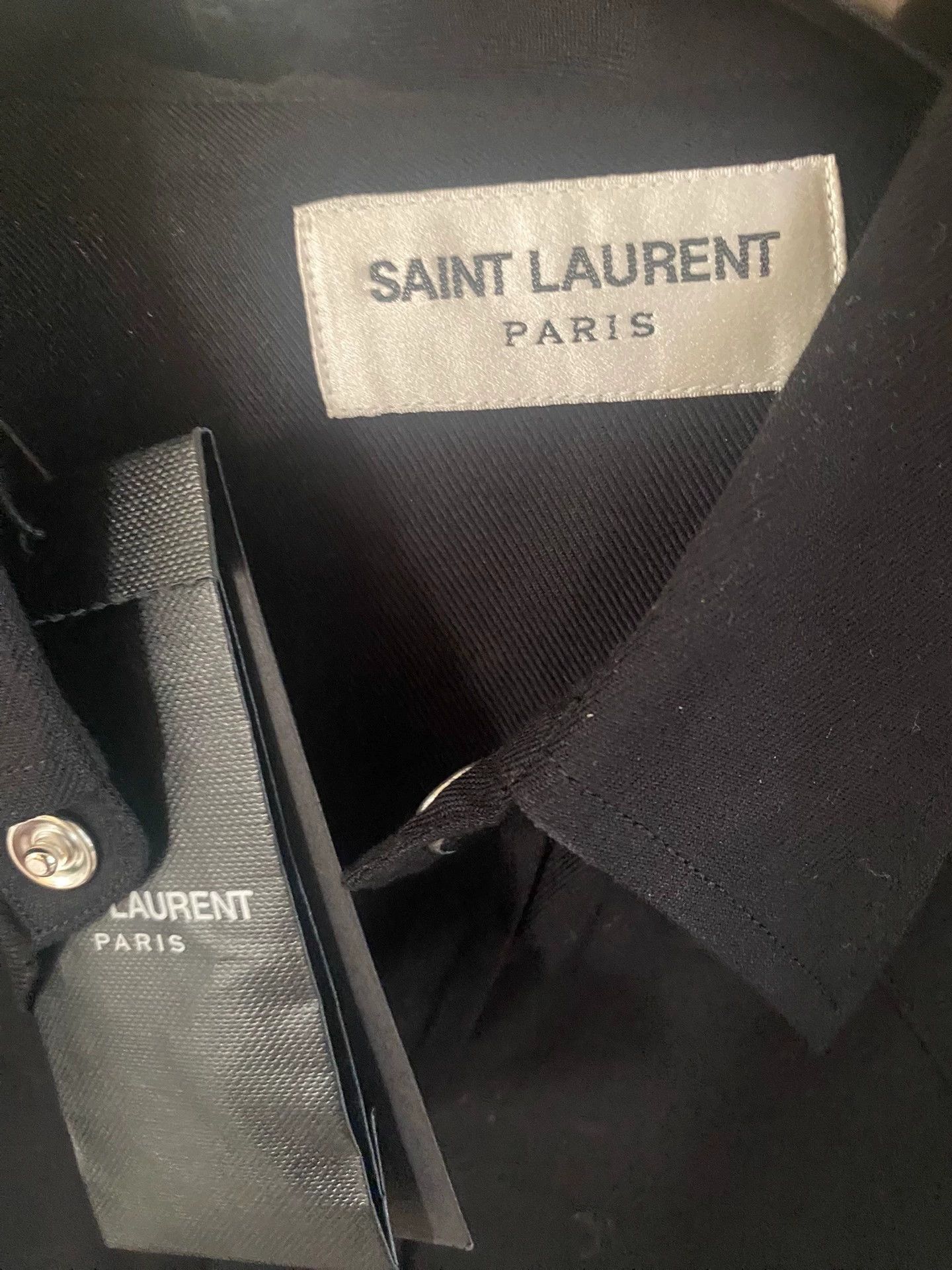 Saint Laurent Paris Saint Laurent Paris 16fw Star Shirt Size US L / EU 52-54 / 3 - 3 Thumbnail