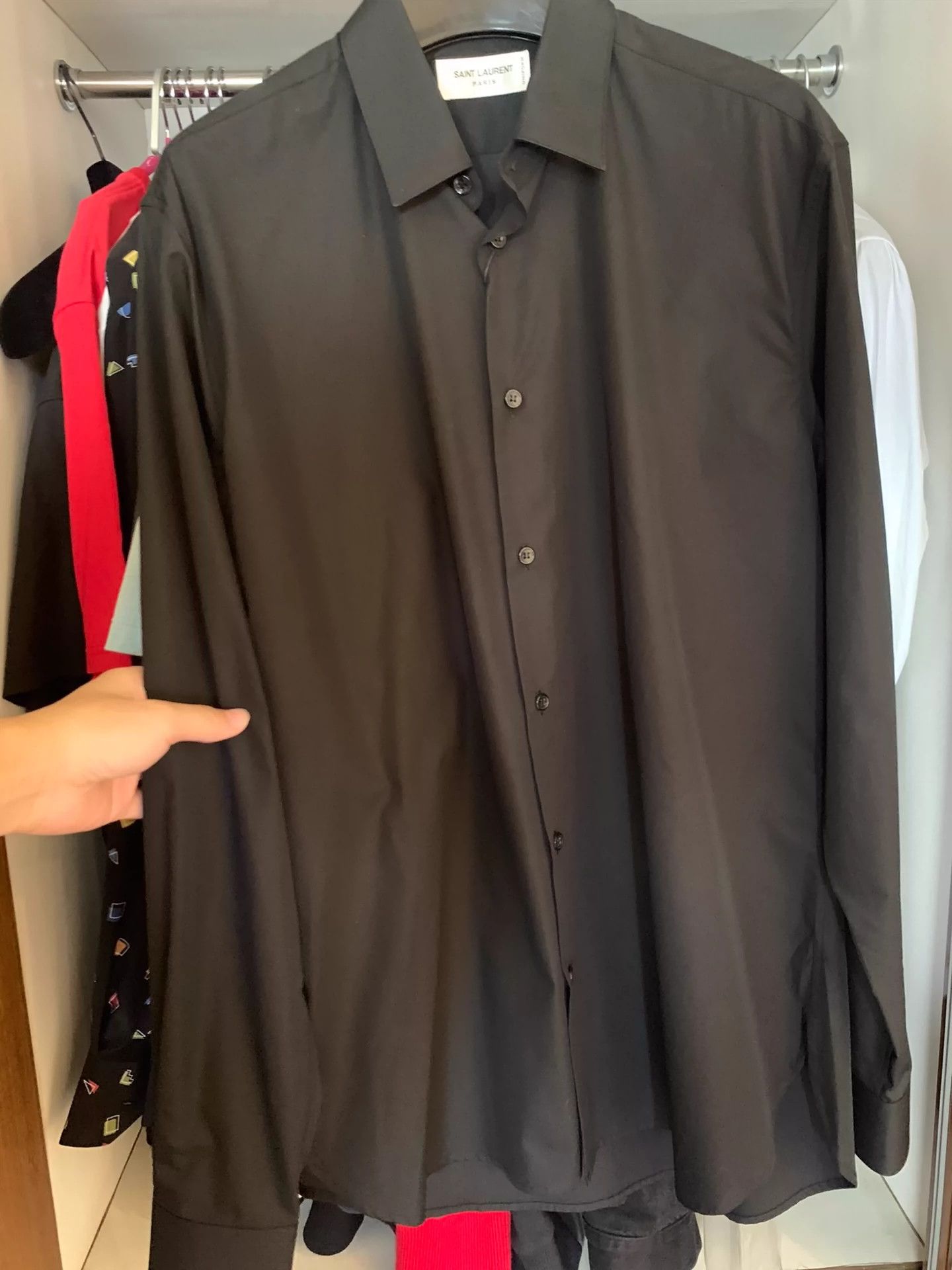 Saint Laurent Paris Saint Laurent Paris shirt Size US L / EU 52-54 / 3 - 6 Thumbnail