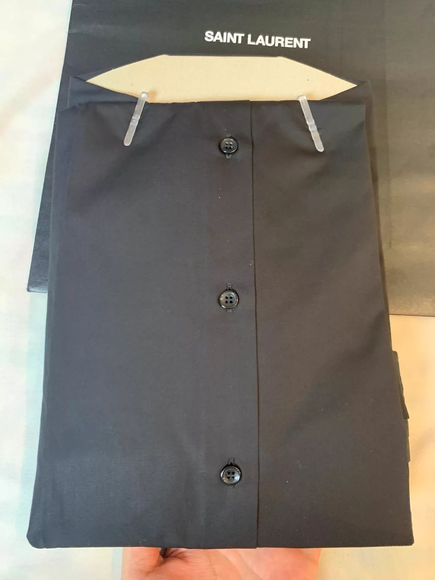 Saint Laurent Paris Saint Laurent Paris shirt Size US L / EU 52-54 / 3 - 5 Thumbnail