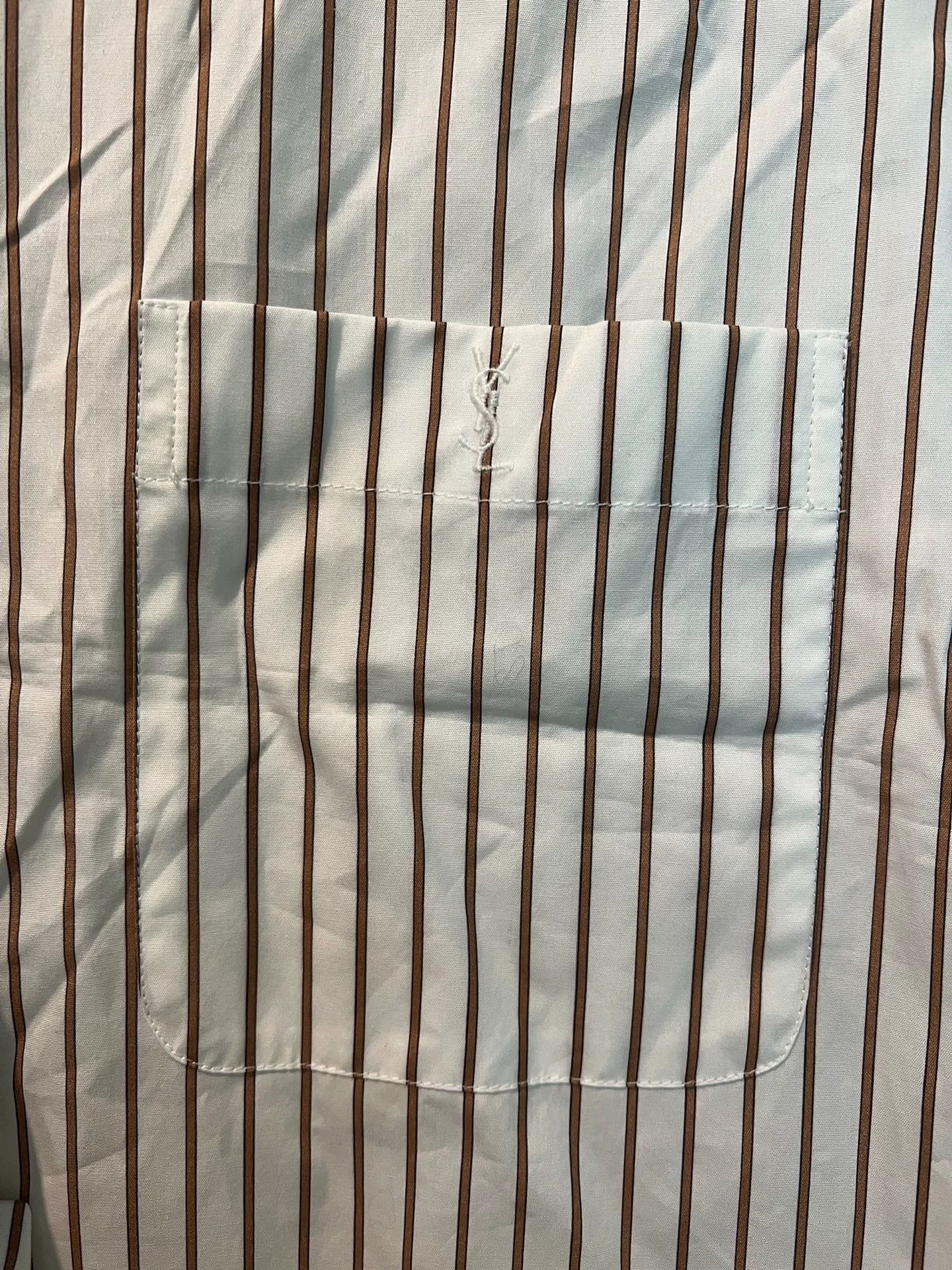 Saint Laurent Paris Saint Laurent Paris shirt Size US S / EU 44-46 / 1 - 2 Thumbnail
