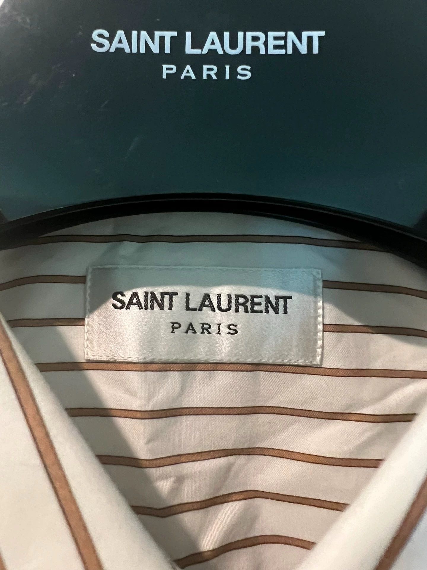 Saint Laurent Paris Saint Laurent Paris shirt Size US S / EU 44-46 / 1 - 3 Thumbnail