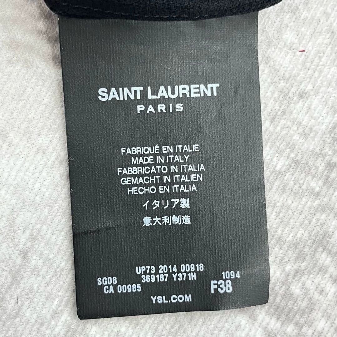 Saint Laurent Paris Saint Laurent Paris 15SS purple blue shirt Size US S / EU 44-46 / 1 - 6 Thumbnail