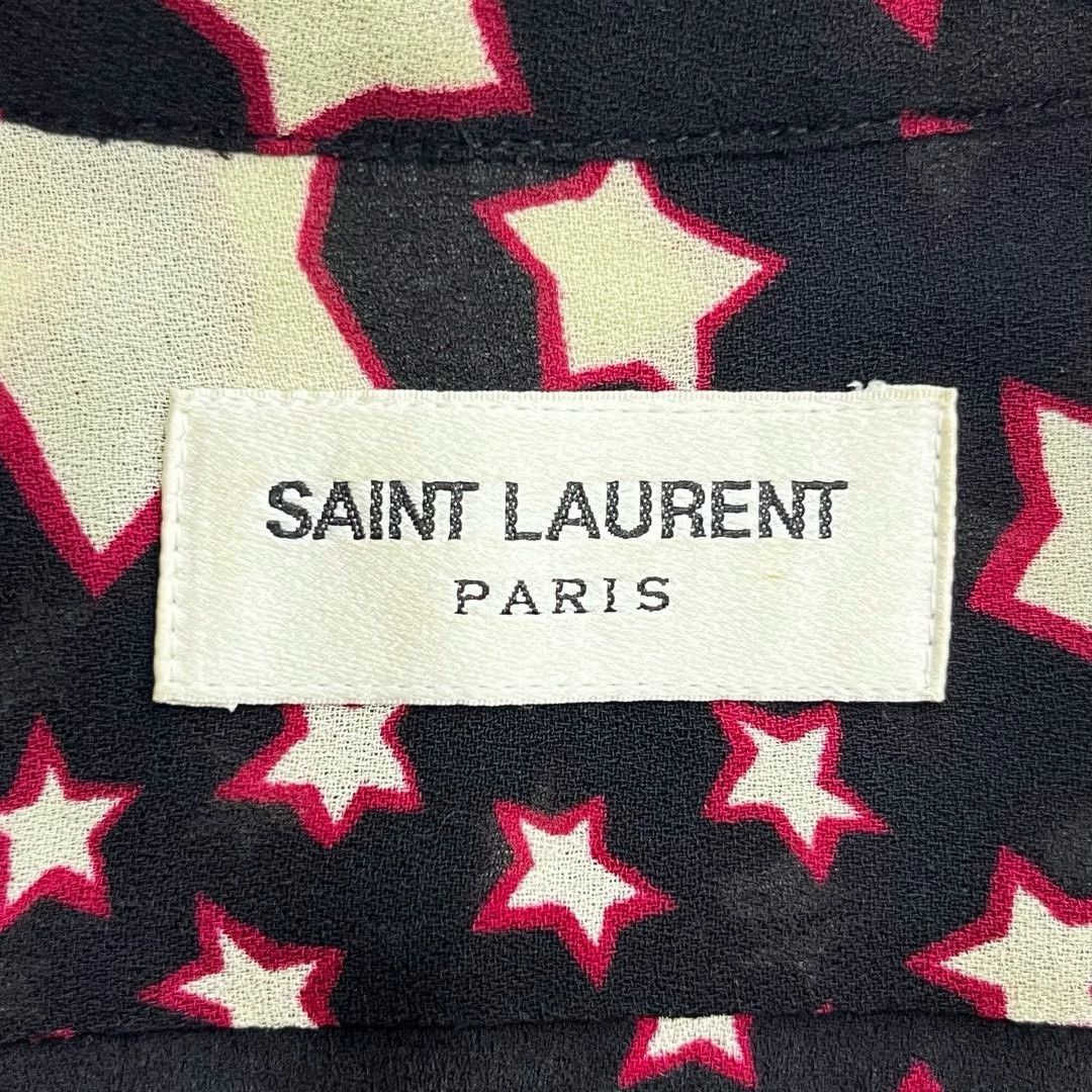 Saint Laurent Paris Saint Laurent Paris 15SS purple blue shirt Size US S / EU 44-46 / 1 - 5 Thumbnail