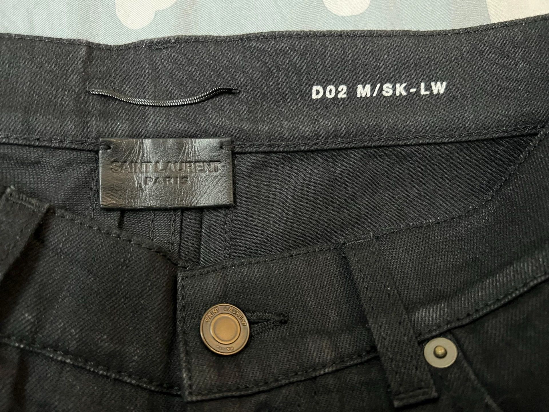 Saint Laurent Paris Saint Laurent Paris jeans Size US 30 / EU 46 - 3 Thumbnail