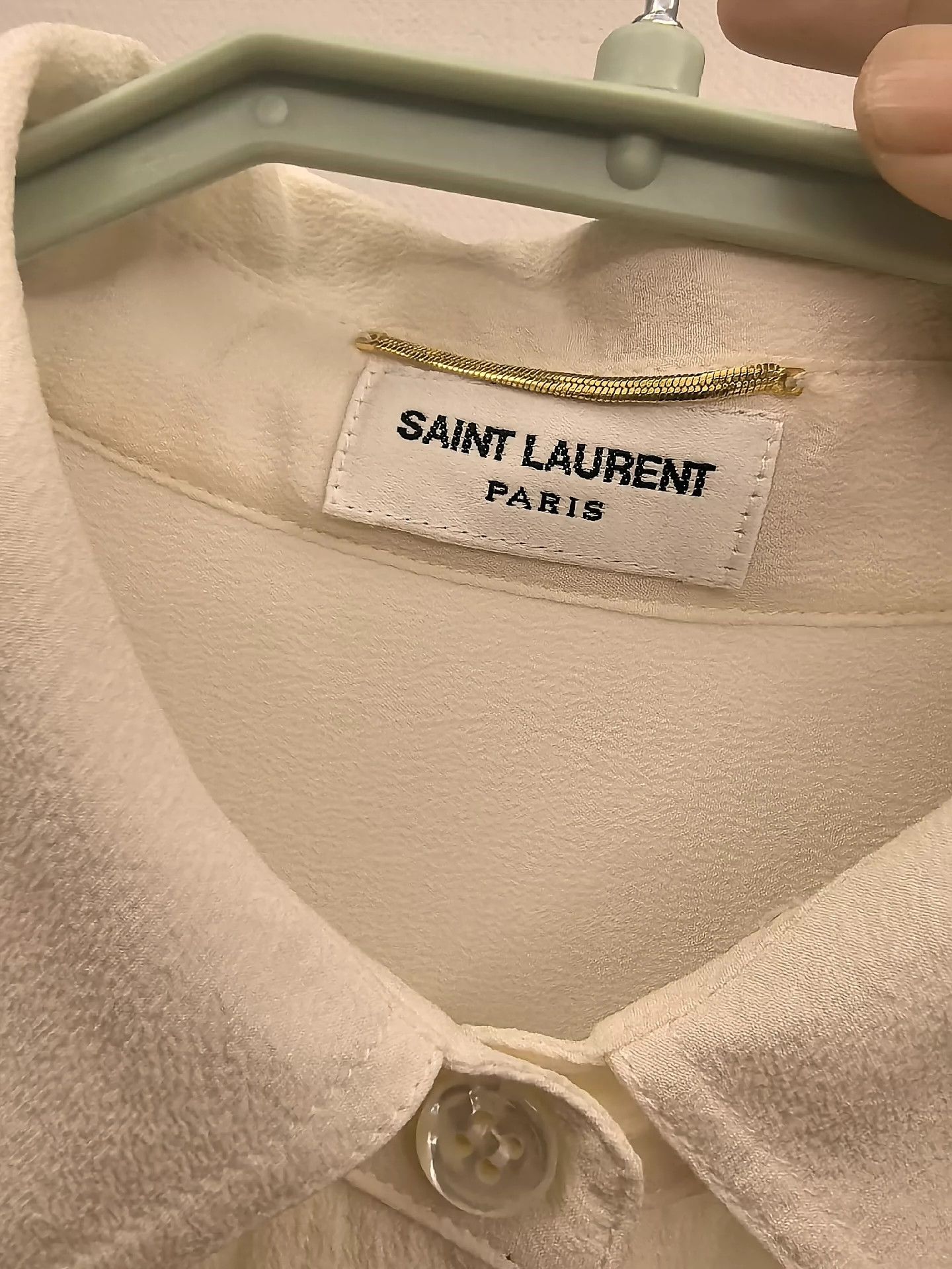 Saint Laurent Paris Saint Laurent Paris Long sleeved shirt Size US XS / EU 42 / 0 - 3 Thumbnail