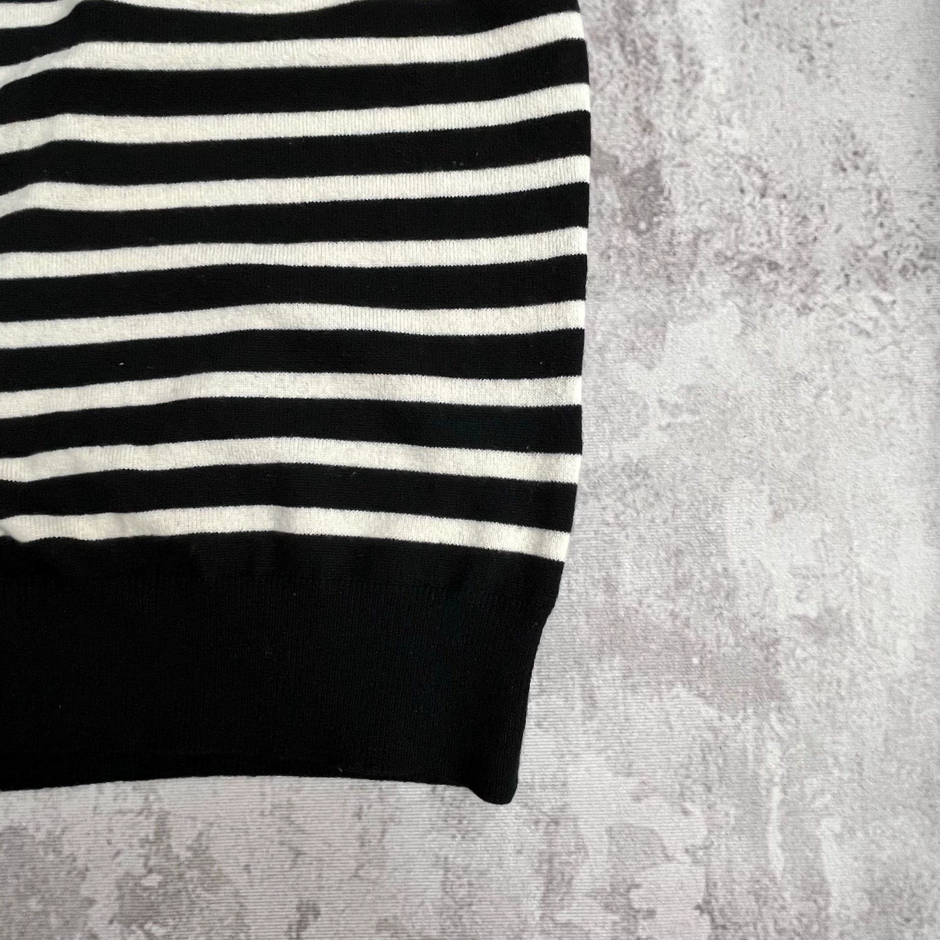 Saint Laurent Paris Saint Laurent Paris Striped knitted sweater Size US S / EU 44-46 / 1 - 3 Thumbnail