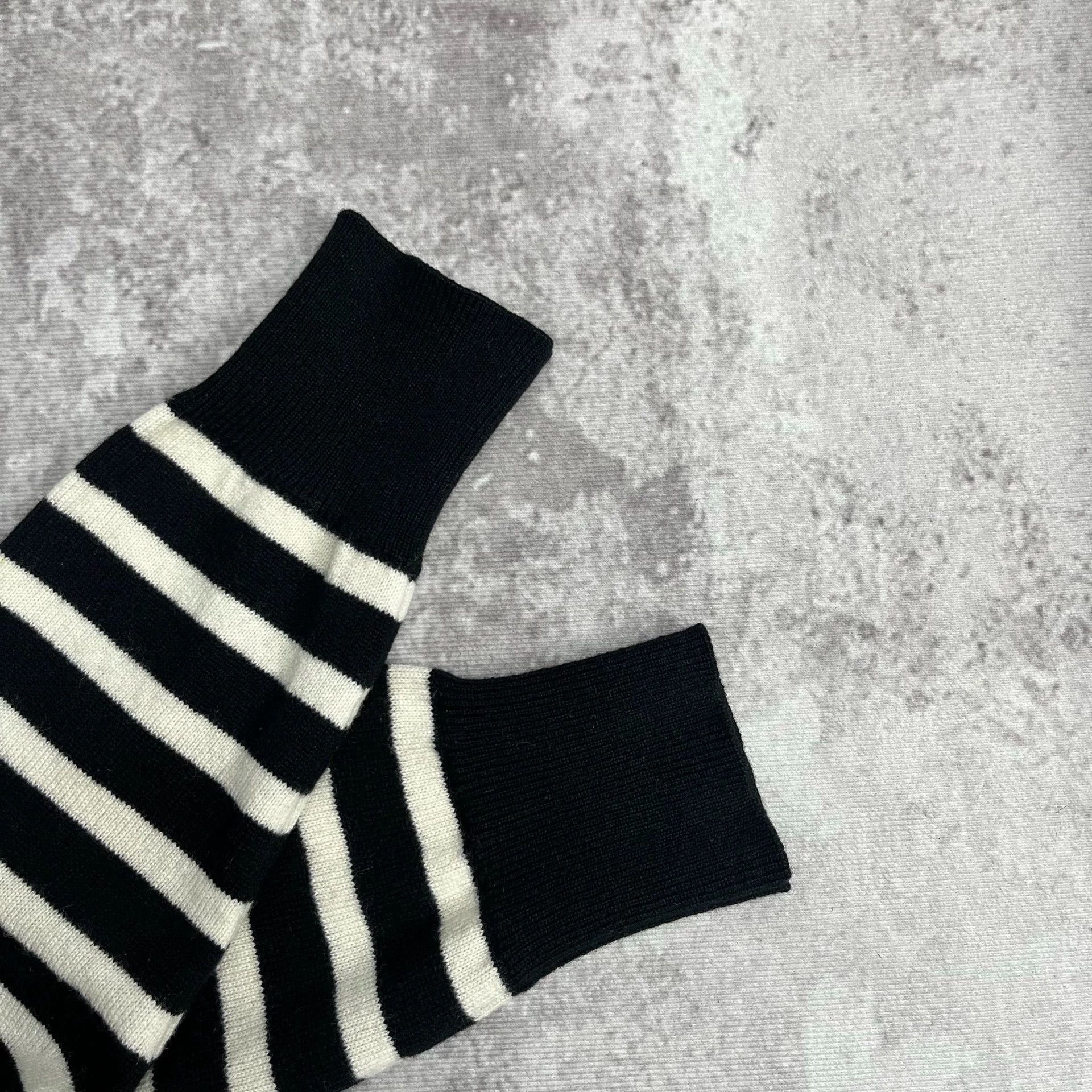Saint Laurent Paris Saint Laurent Paris Striped knitted sweater Size US S / EU 44-46 / 1 - 4 Thumbnail