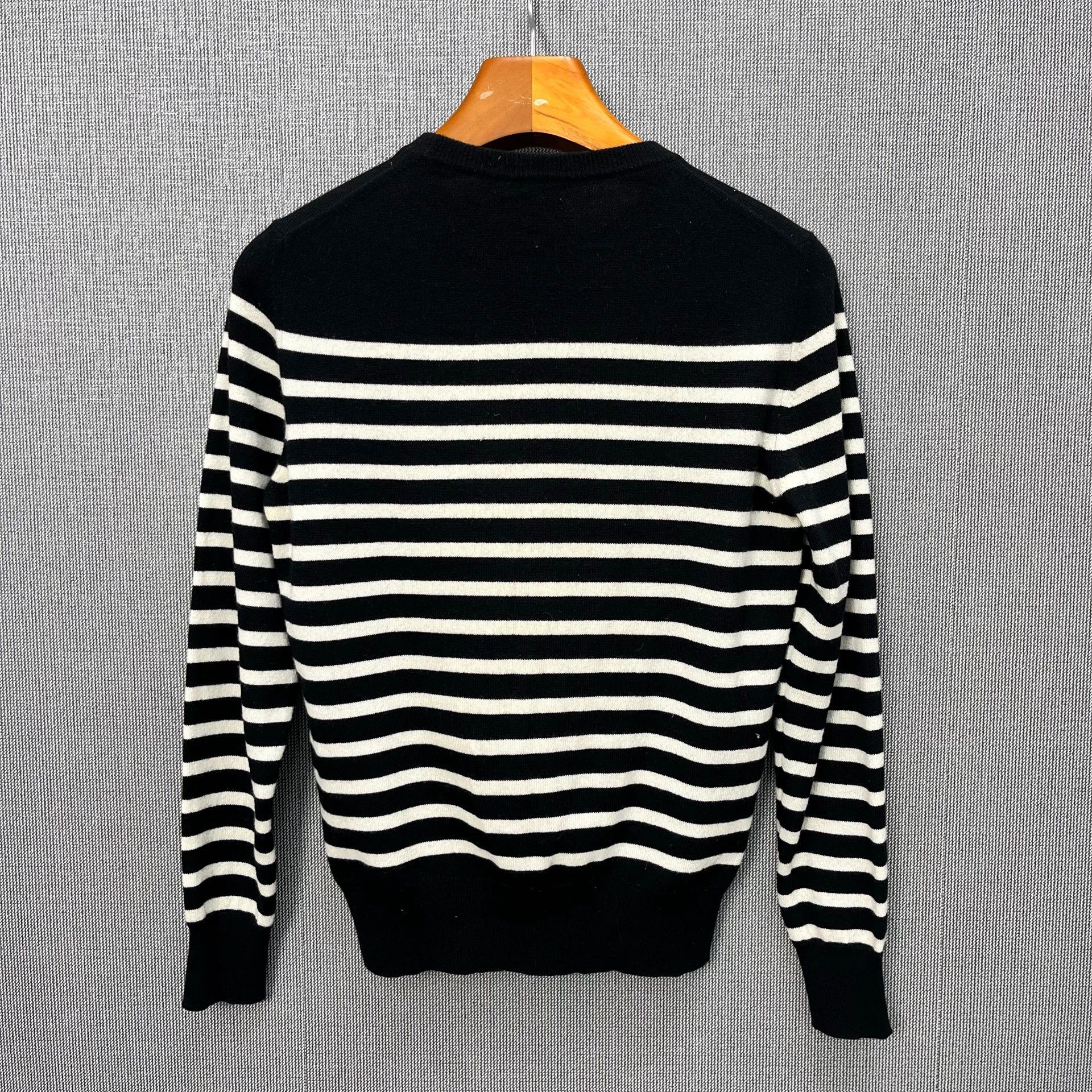 Saint Laurent Paris Saint Laurent Paris Striped knitted sweater Size US S / EU 44-46 / 1 - 2 Thumbnail