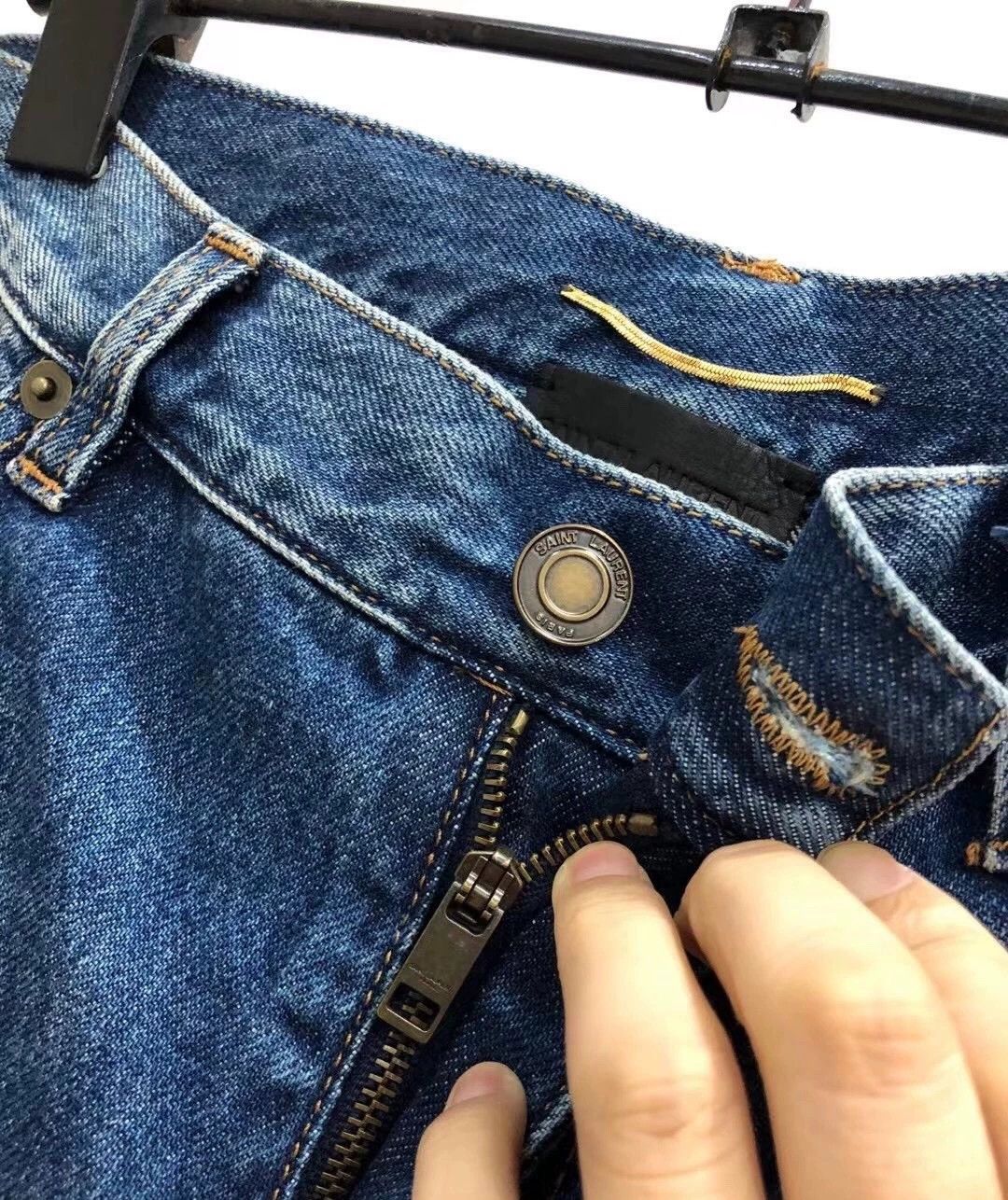 Saint Laurent Paris Saint Laurent Paris jeans Size US 30 / EU 46 - 4 Thumbnail