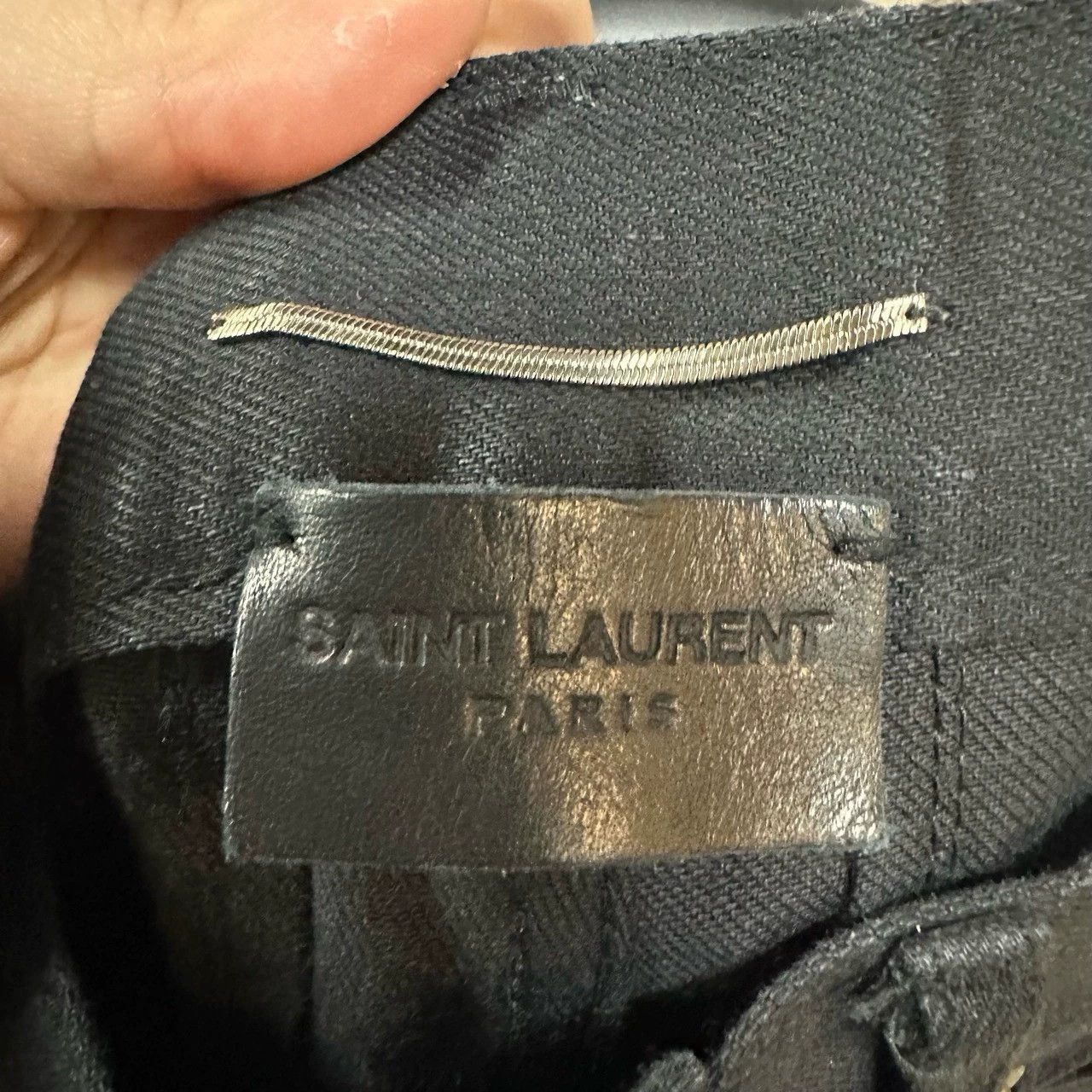 Saint Laurent Paris Saint Laurent Paris Knife cut tight jeans Size US 32 / EU 48 - 3 Thumbnail