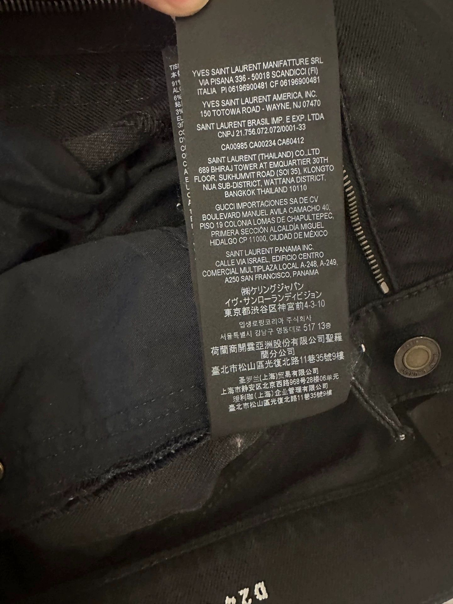 Saint Laurent Paris Saint Laurent Paris jeans Size US 31 - 7 Thumbnail