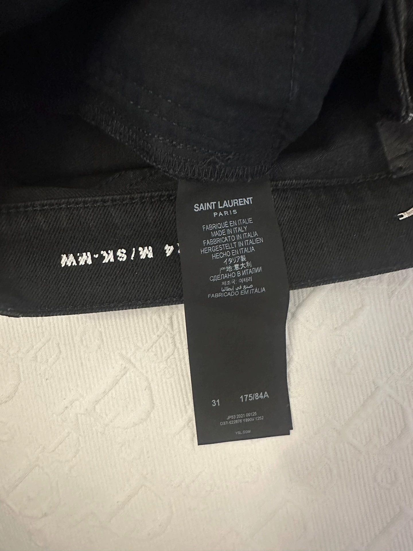 Saint Laurent Paris Saint Laurent Paris jeans Size US 31 - 6 Thumbnail