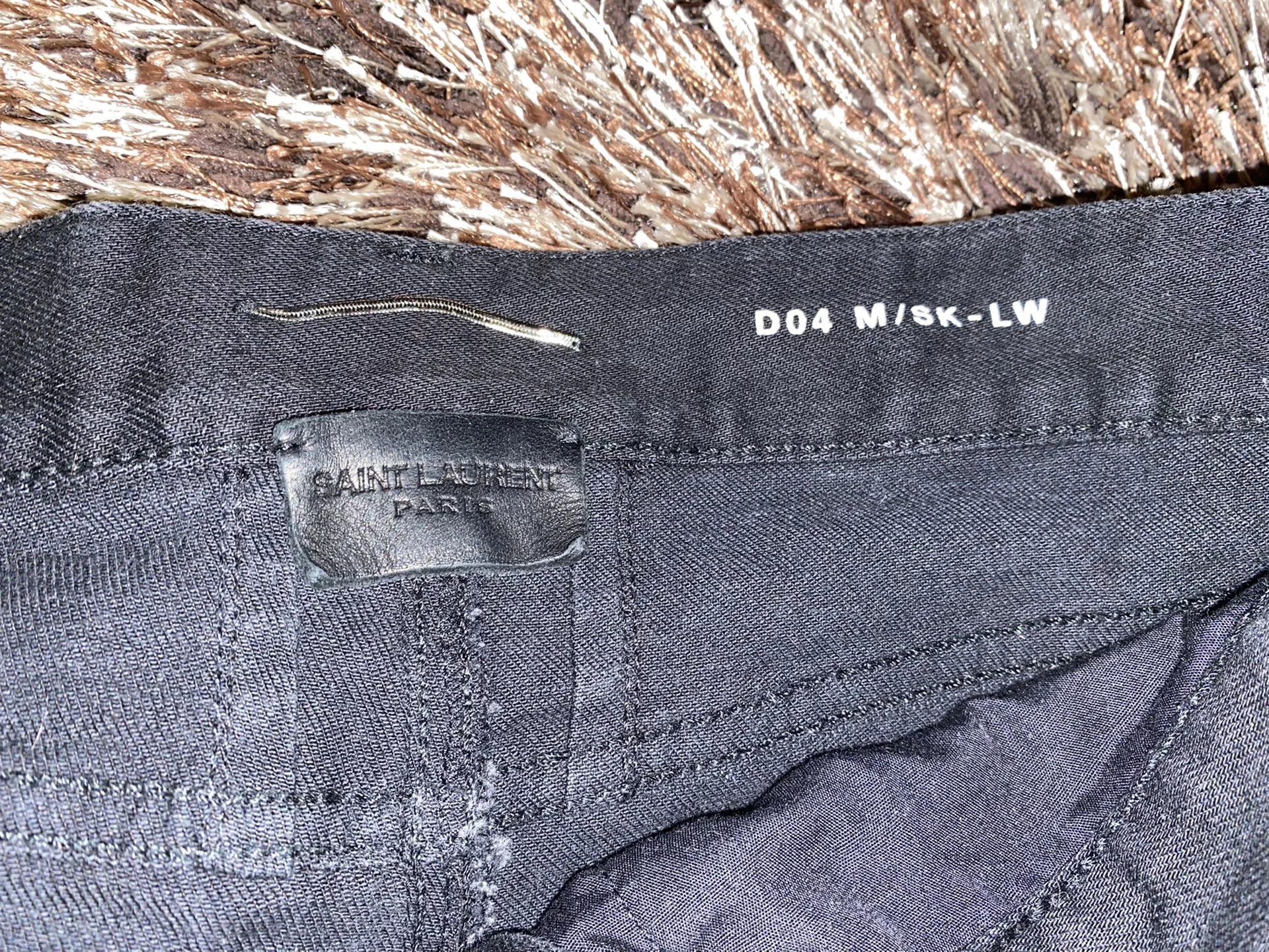 Saint Laurent Paris Saint Laurent Paris black jeans Size US 29 - 3 Thumbnail