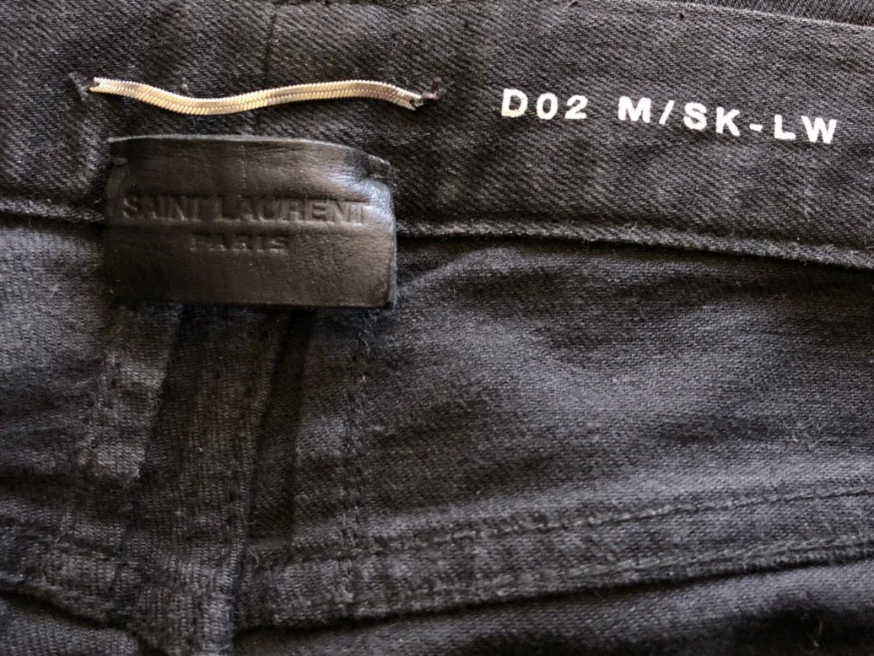 Saint Laurent Paris Saint Laurent Paris Knife cut jeans Size US 30 / EU 46 - 3 Thumbnail
