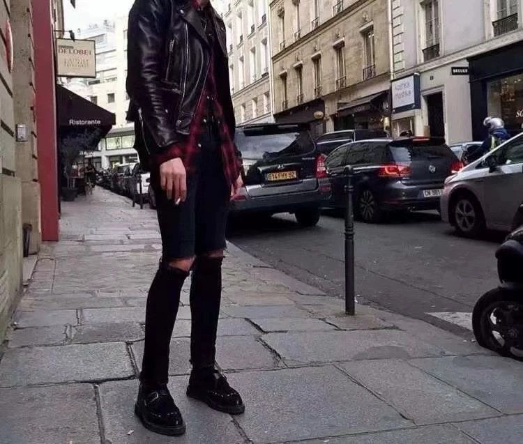Saint Laurent Paris Saint Laurent Paris Knife cut jeans Size US 30 / EU 46 - 2 Thumbnail