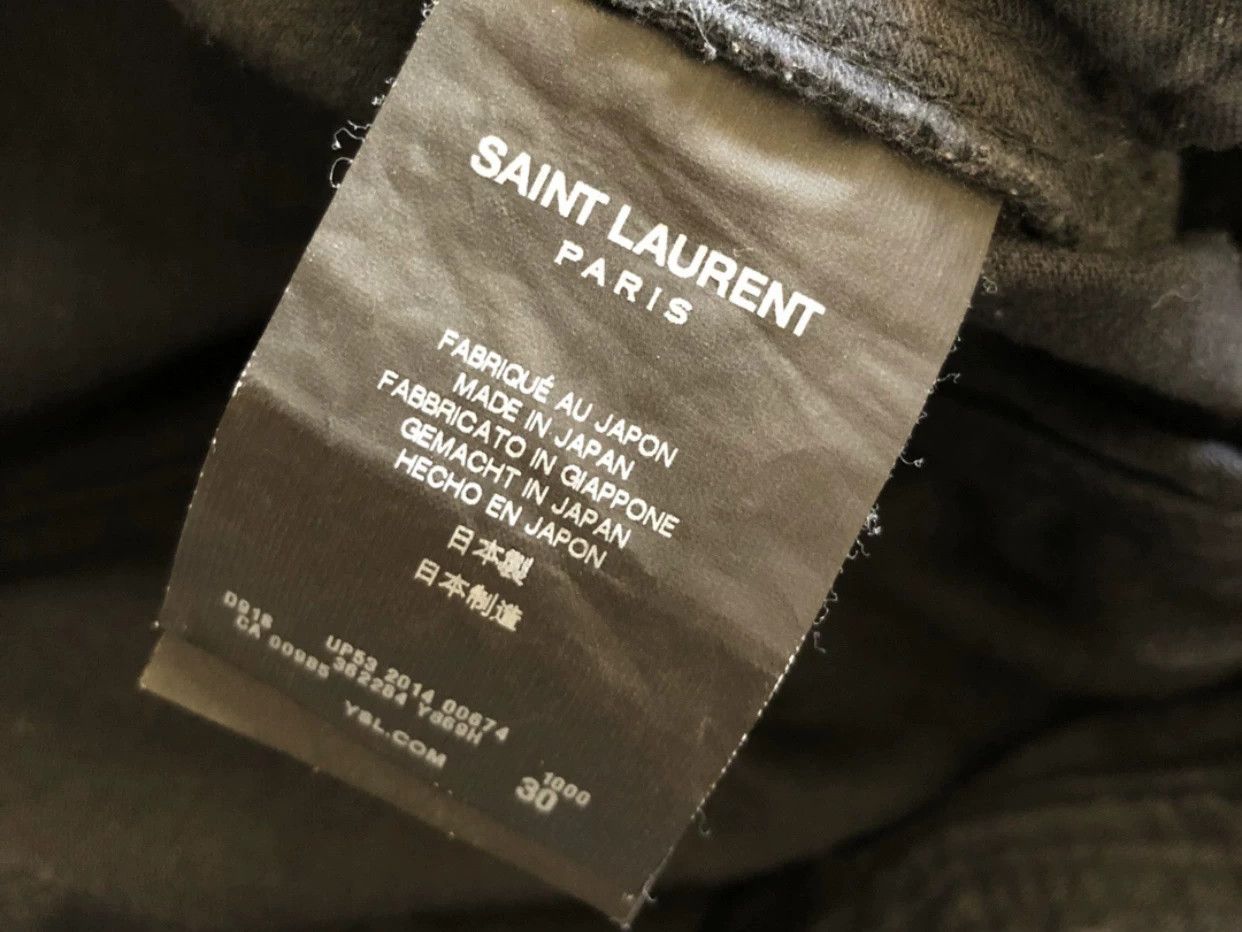 Saint Laurent Paris Saint Laurent Paris Knife cut jeans Size US 30 / EU 46 - 4 Thumbnail