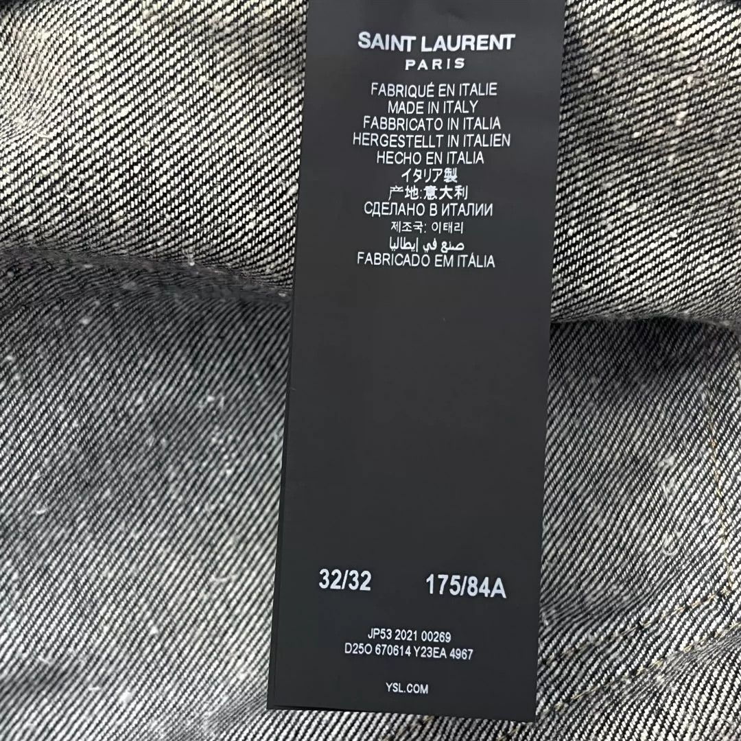 Saint Laurent Paris Saint Laurent Paris jeans Size US 32 / EU 48 - 6 Thumbnail