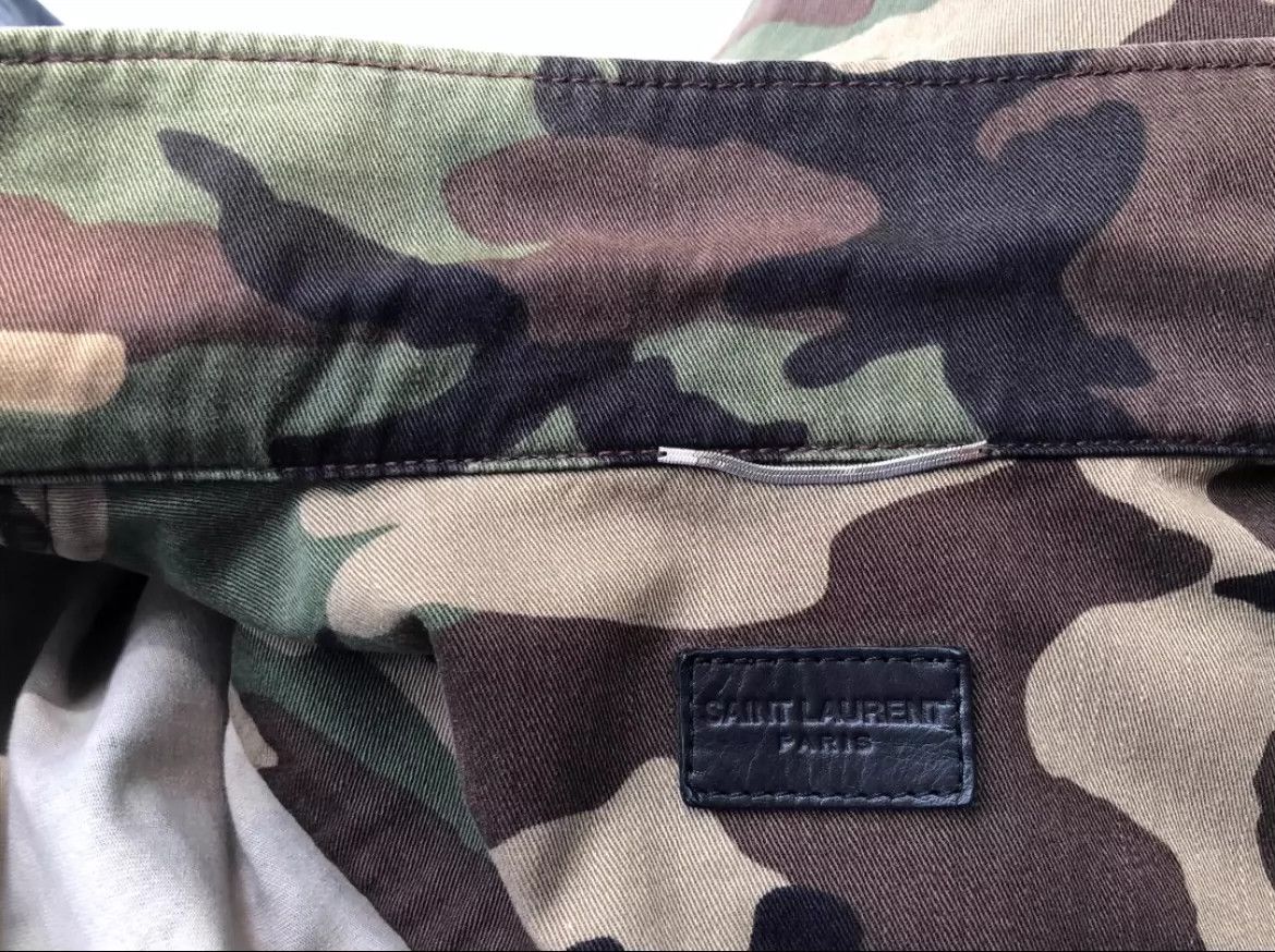 Saint Laurent Paris Saint Laurent Paris Camouflage jacket Size US L / EU 52-54 / 3 - 4 Thumbnail