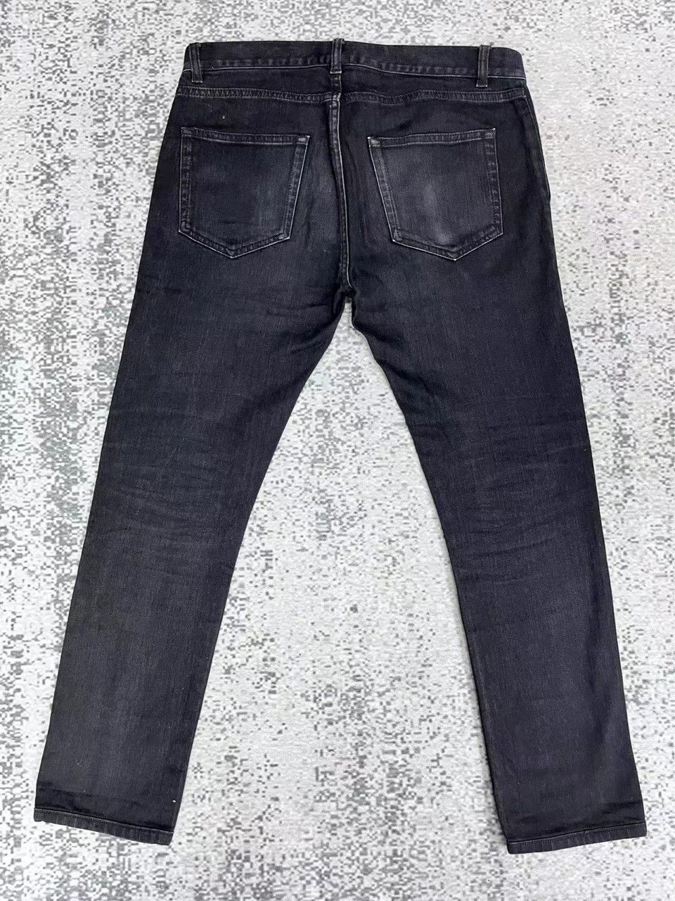 Saint Laurent Paris Saint Laurent Paris Knife cut patch jeans Size US 32 / EU 48 - 2 Thumbnail