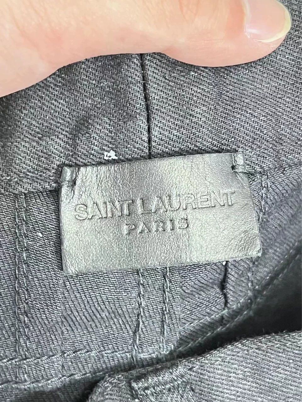 Saint Laurent Paris Saint Laurent Paris Cut and make old jeans with a knife Size US 32 / EU 48 - 3 Thumbnail