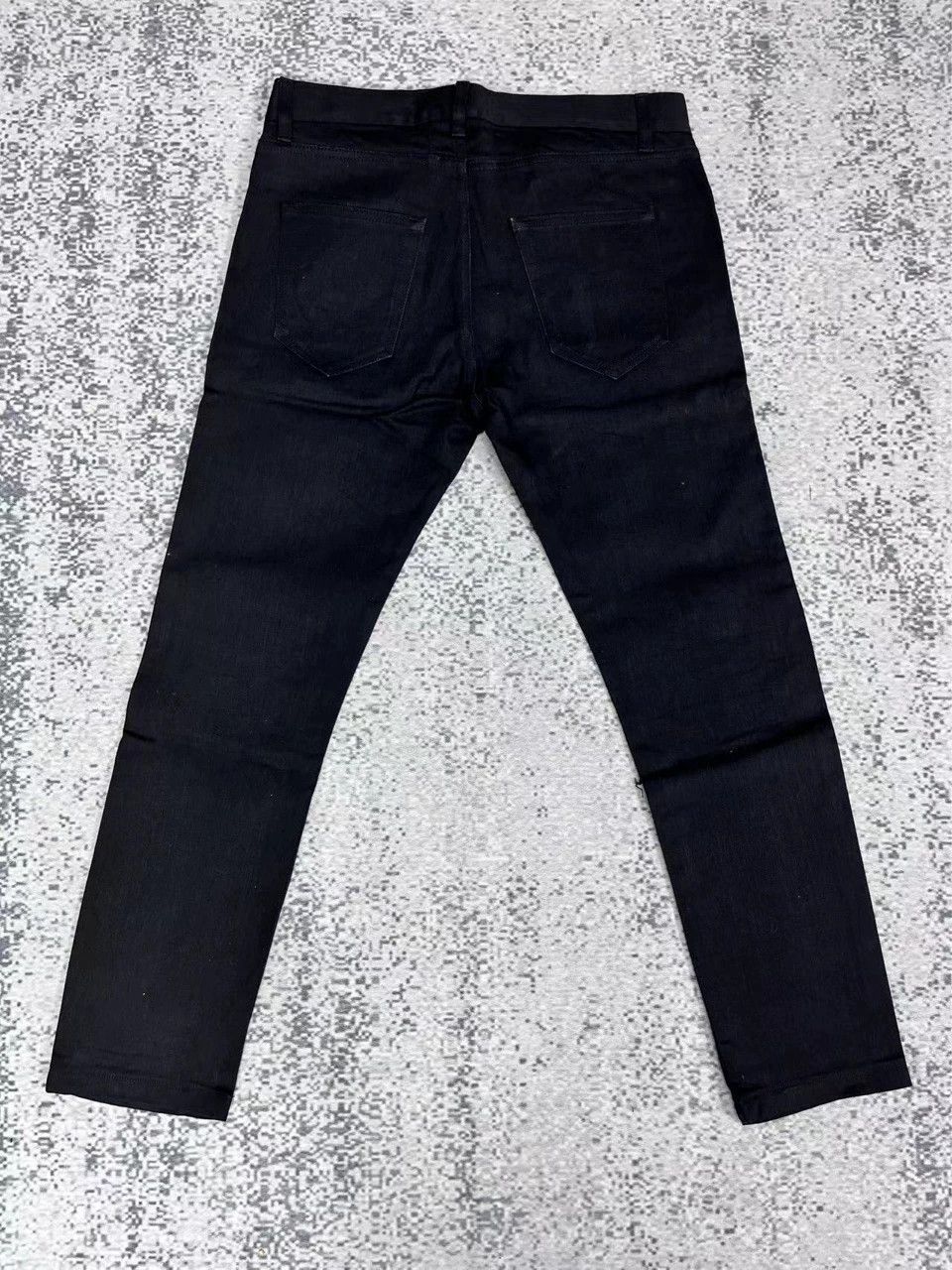 Saint Laurent Paris Saint Laurent Paris Cut and make old jeans with a knife Size US 32 / EU 48 - 2 Thumbnail