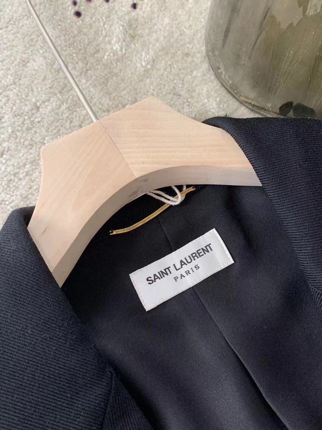 Saint Laurent Paris Saint Laurent Paris Classic double breasted suit jacket Size US XS / EU 42 / 0 - 4 Thumbnail